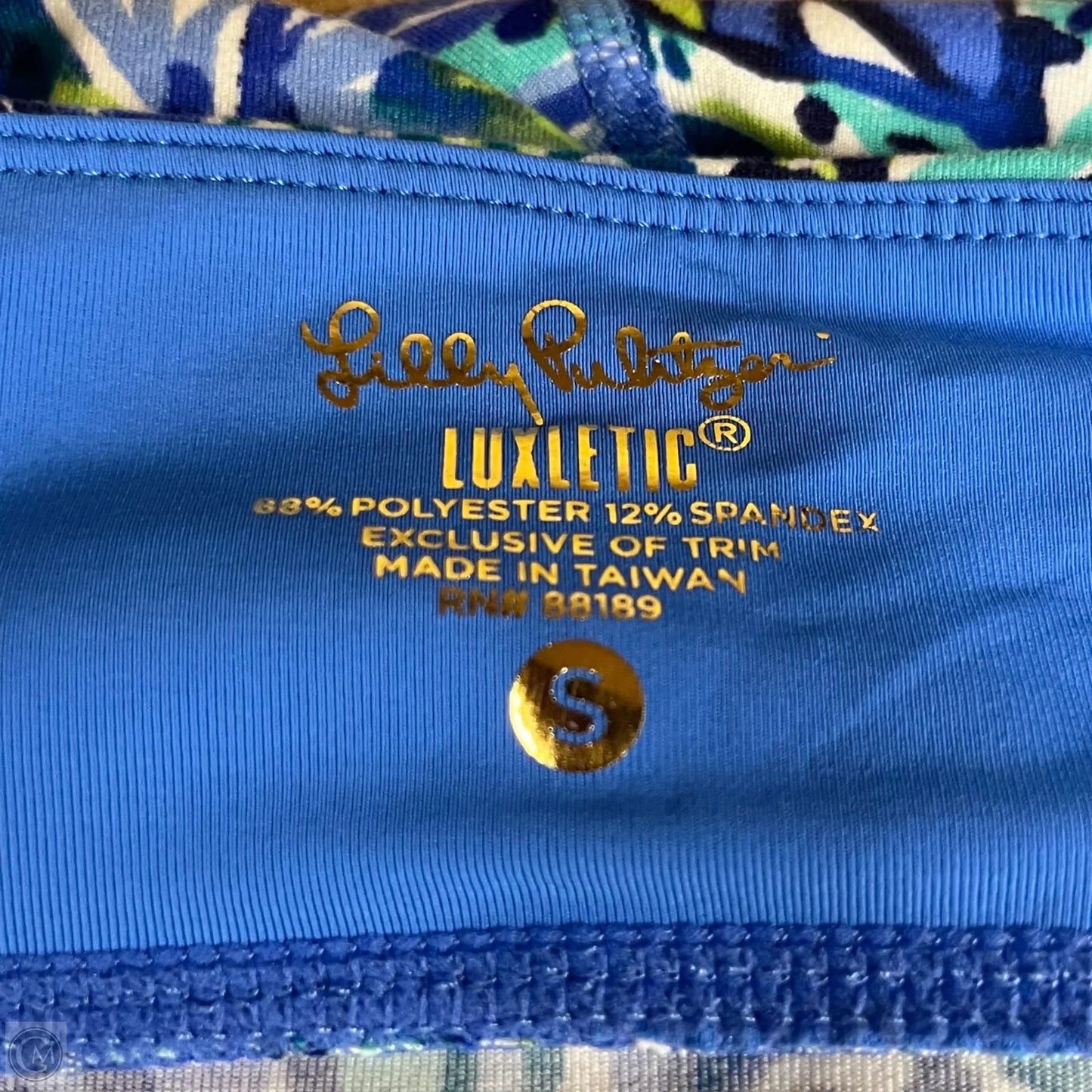 Pants Designer By Lilly Pulitzer In Blue & Green, Size: 4