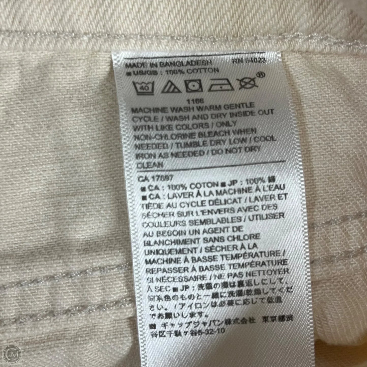Jeans Wide Leg By Banana Republic In Tan Denim, Size: 6