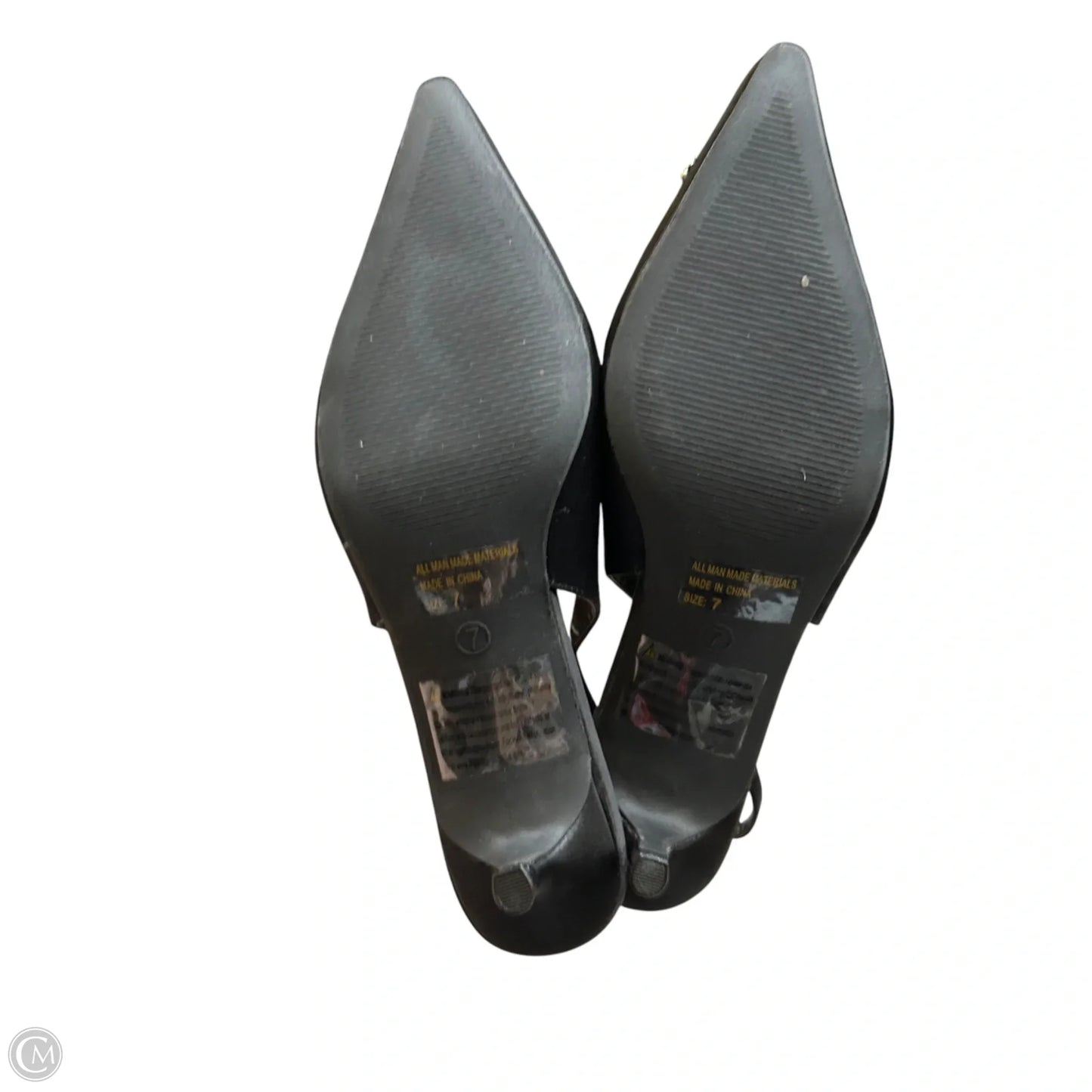Shoes Heels Kitten By Wild Diva In Black, Size: 7