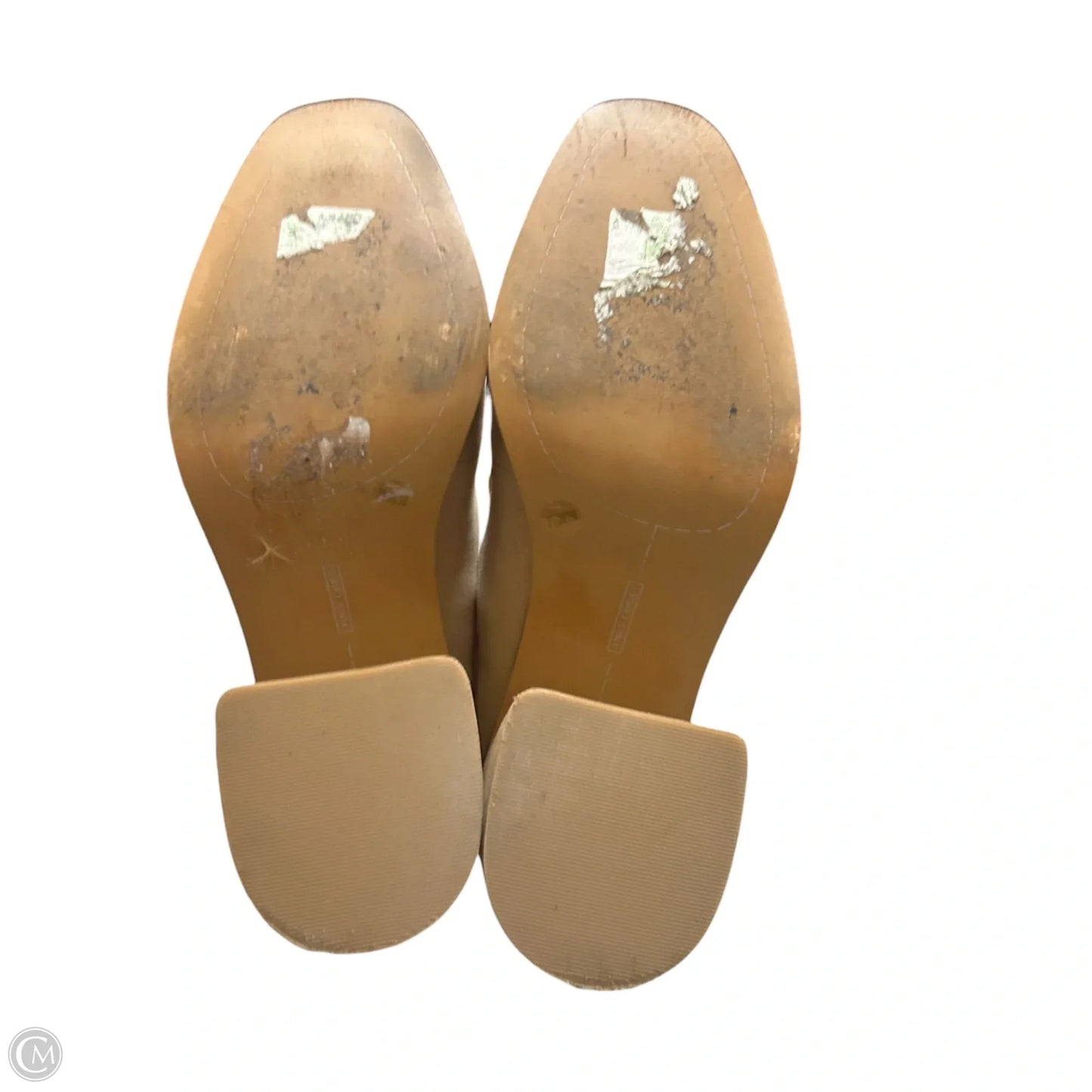 Shoes Heels Block By Vince Camuto In Tan, Size: 7.5