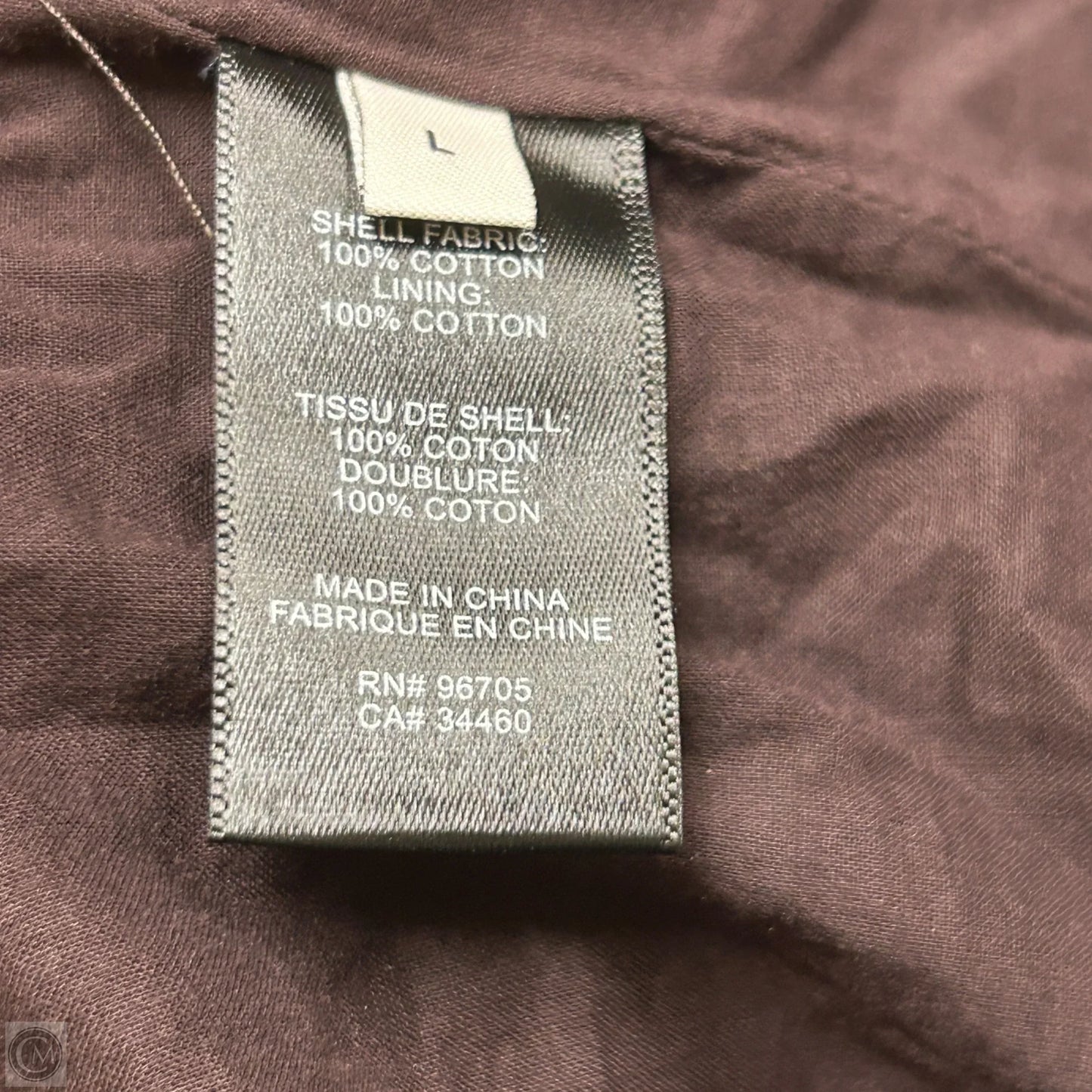 Dress Casual Short By Rebecca Taylor In Brown, Size: L