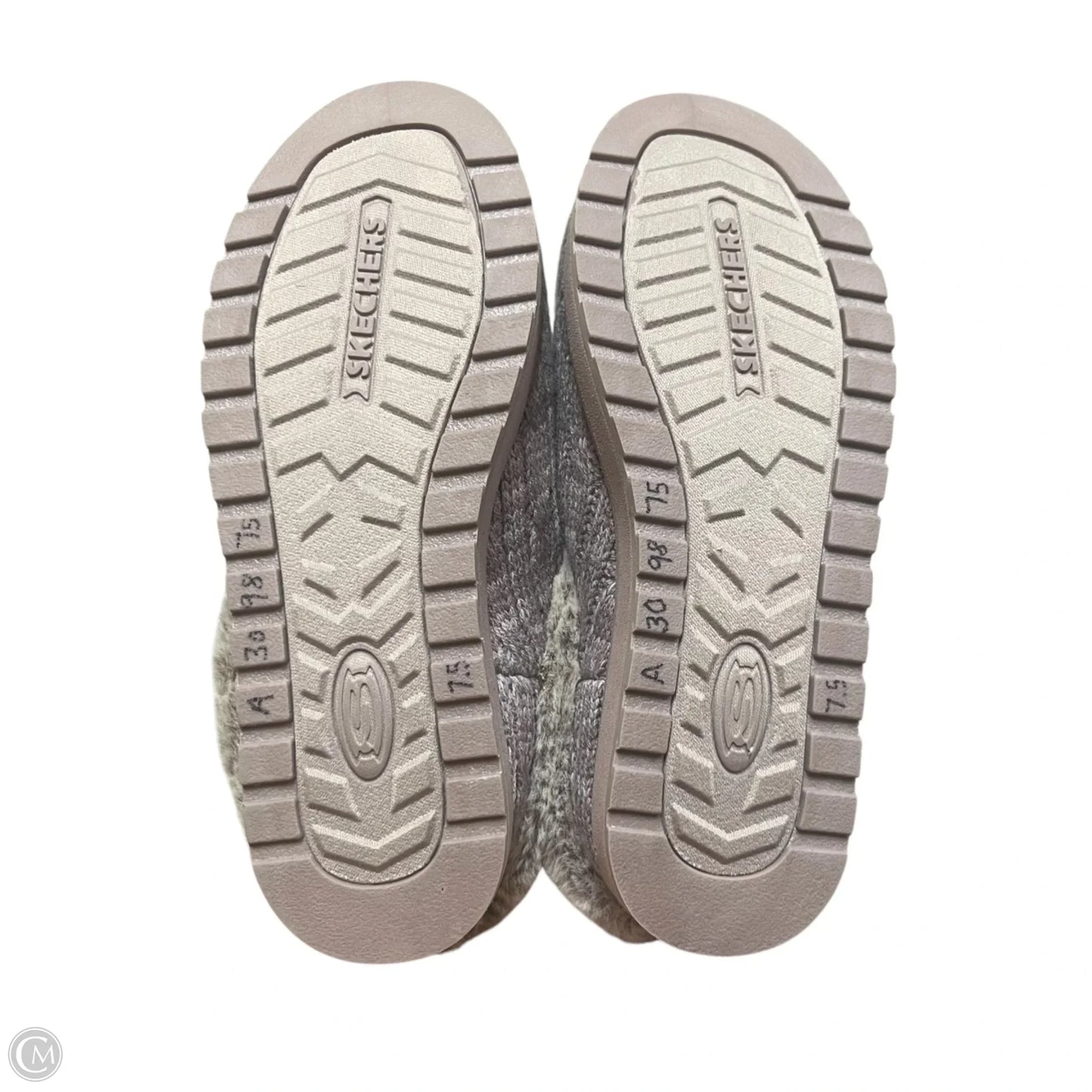 Slippers By Bobs In Grey, Size: 7.5