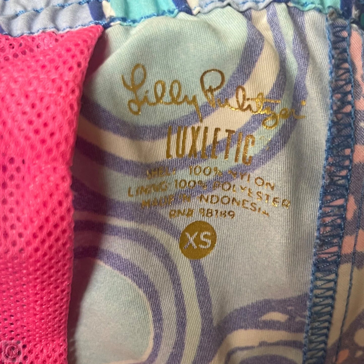 Shorts Designer By Lilly Pulitzer In Blue & Pink, Size: 0