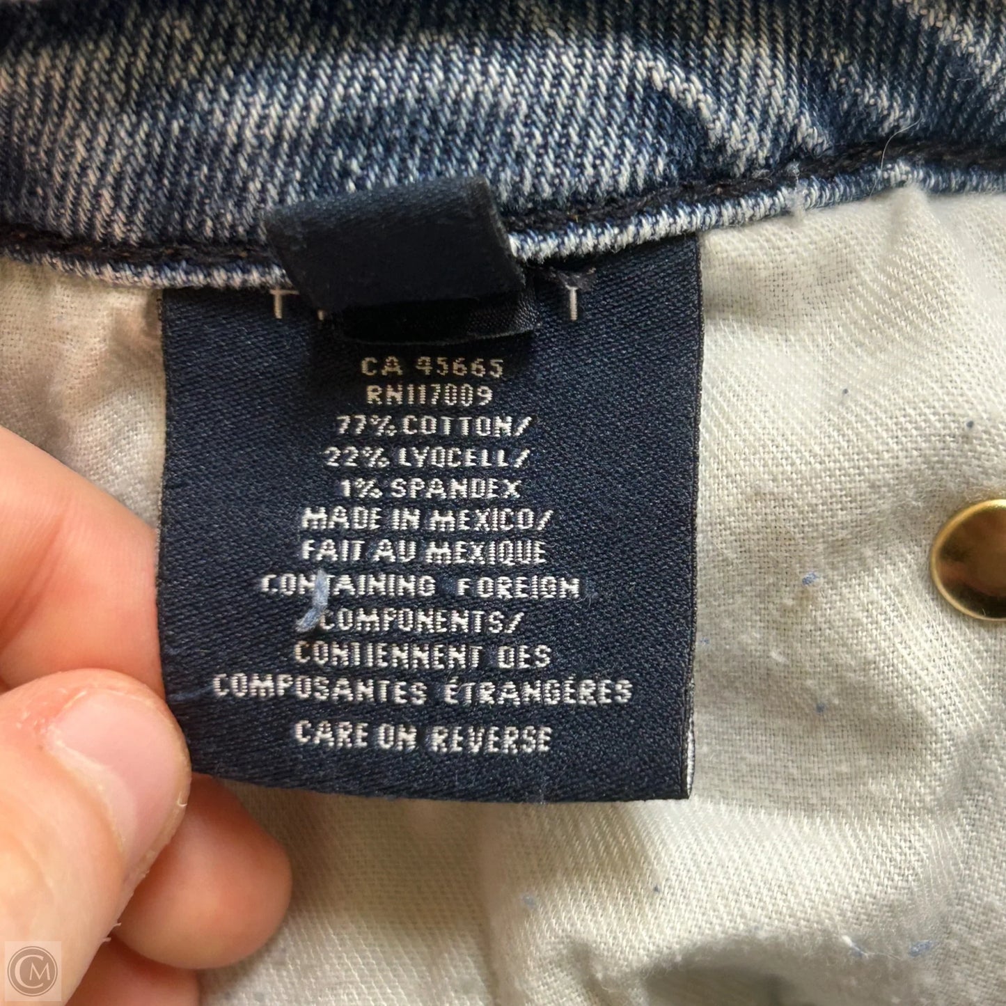 Jeans Wide Leg By Fidelity Denim In Blue Denim, Size: 10