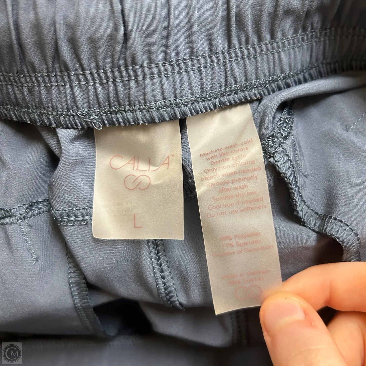 Athletic Shorts By Calia In Blue, Size: L