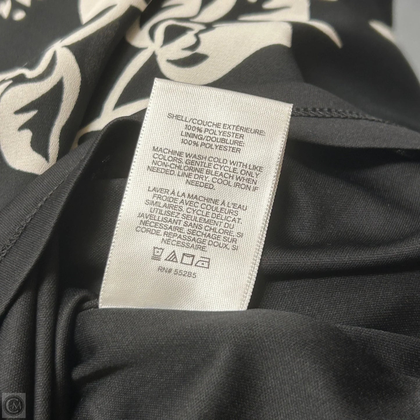 Dress Casual Midi By Express In Black & White, Size: Xs