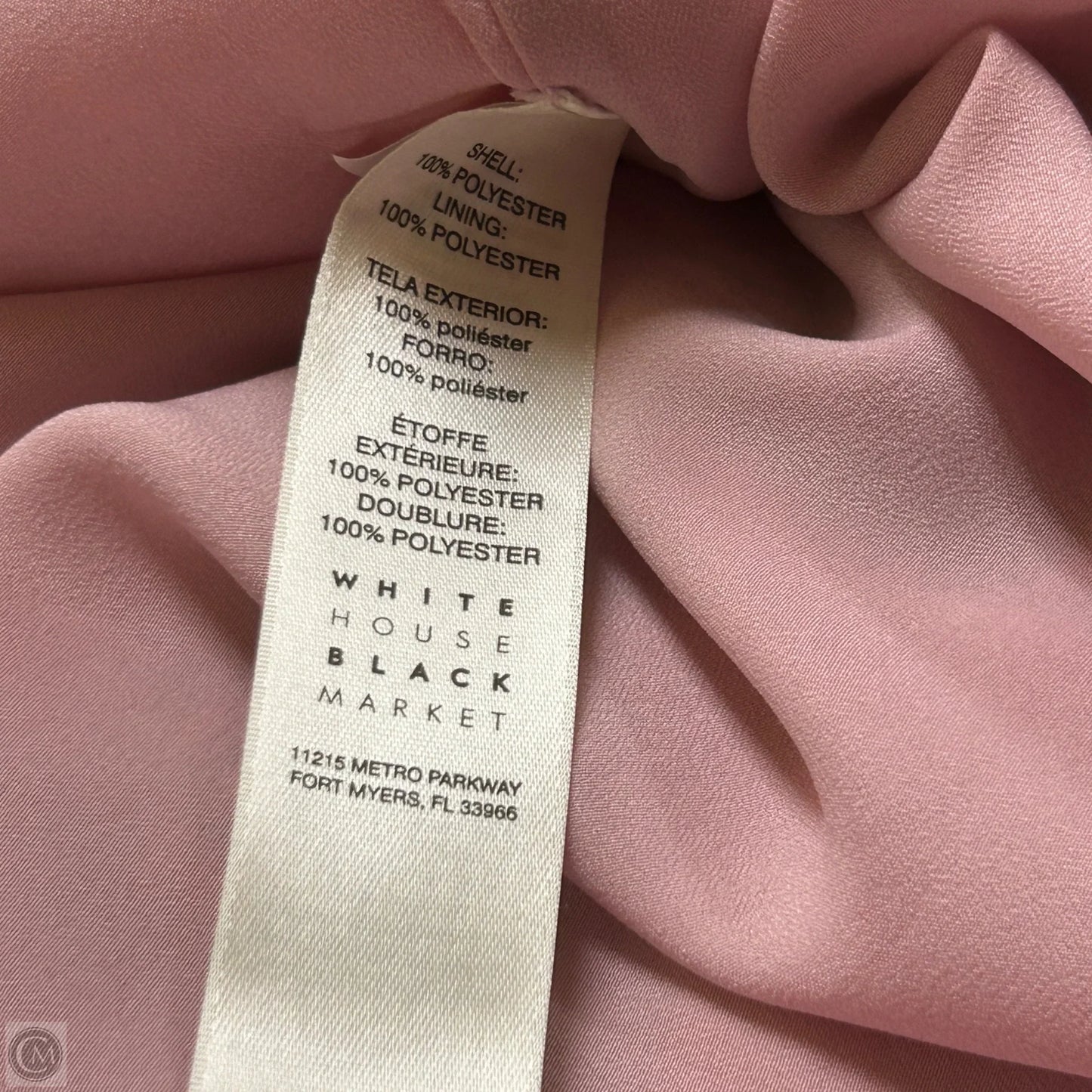 Dress Casual Short By White House Black Market In Mauve, Size: Xs