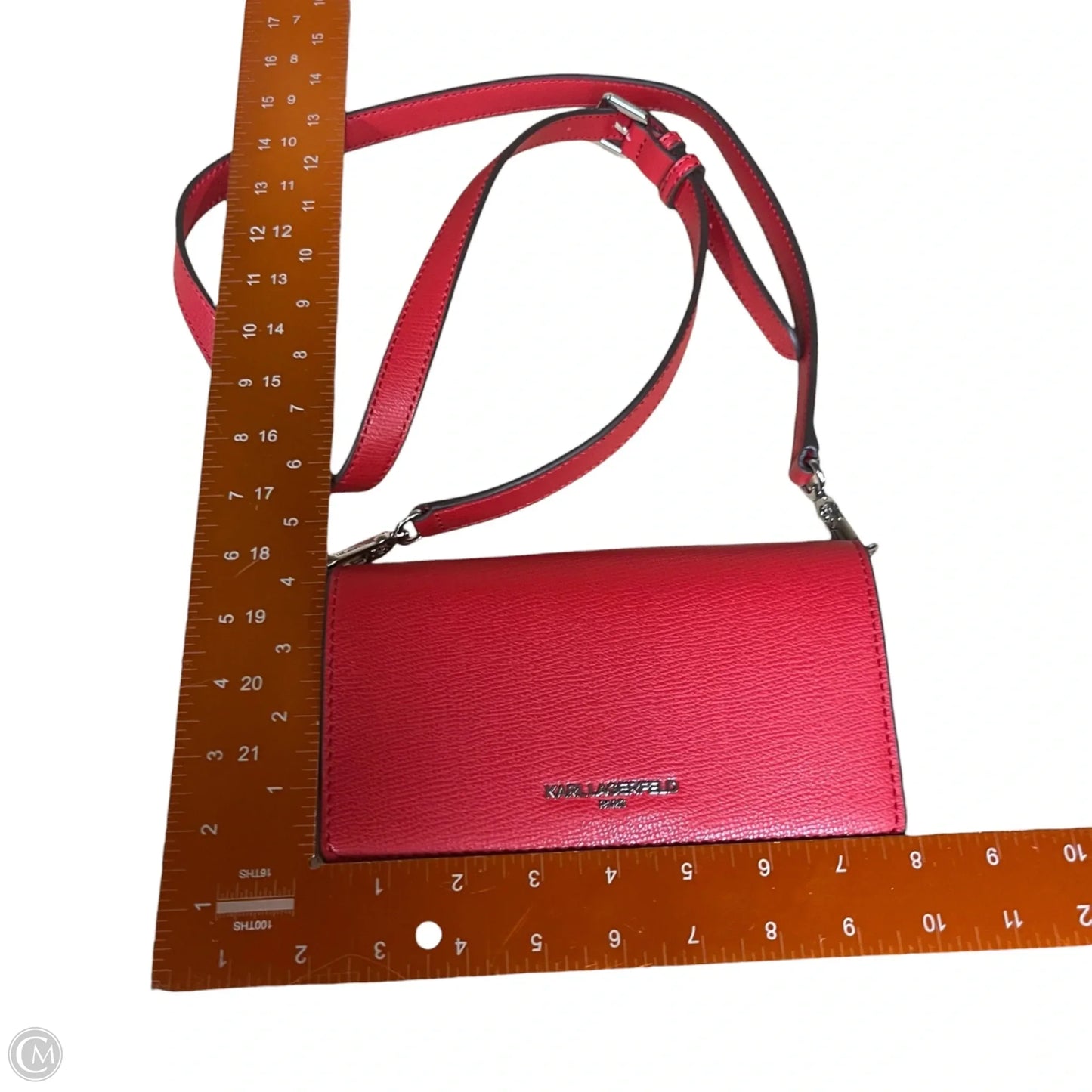 Crossbody Designer By Karl Lagerfeld, Size: Small