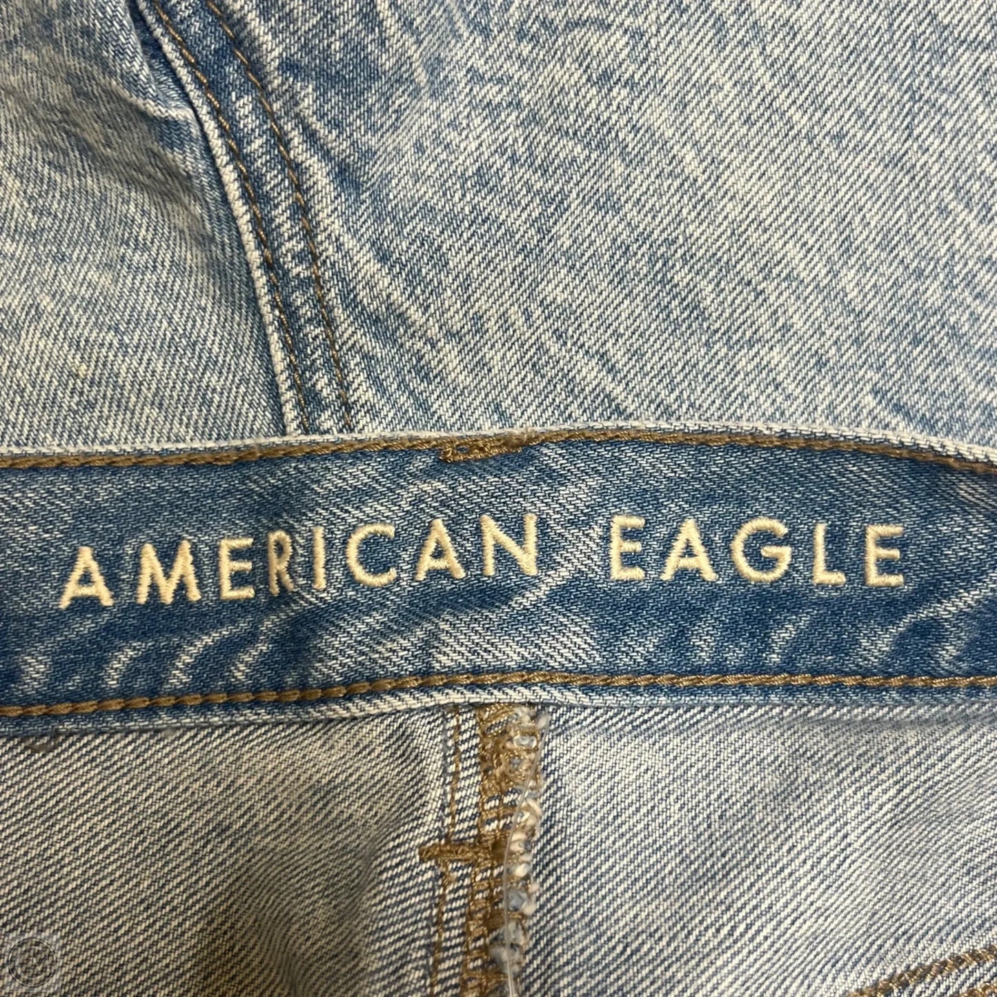Shorts By American Eagle In Blue Denim, Size: 8