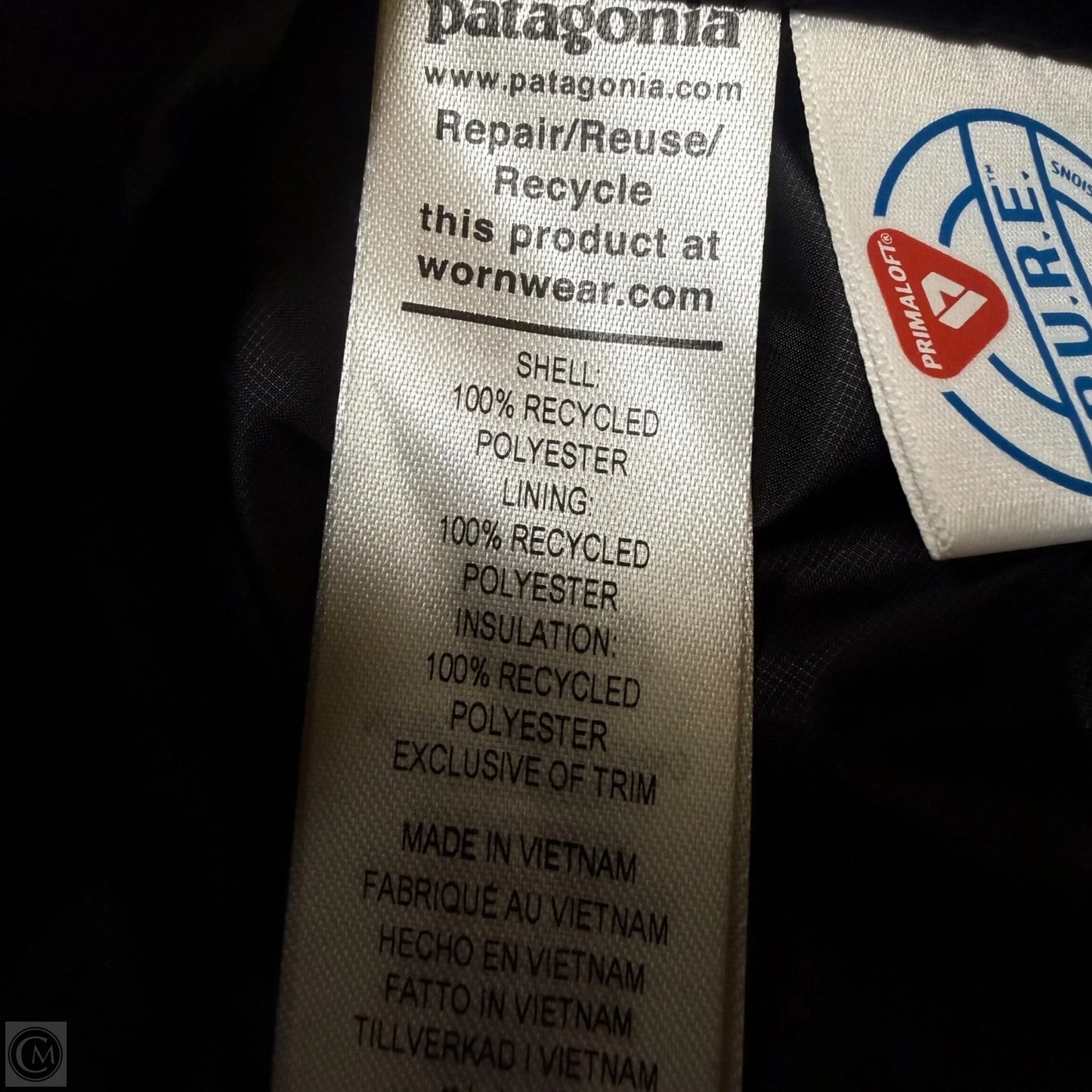 Vest Puffer & Quilted By Patagonia In Black, Size: Xxl