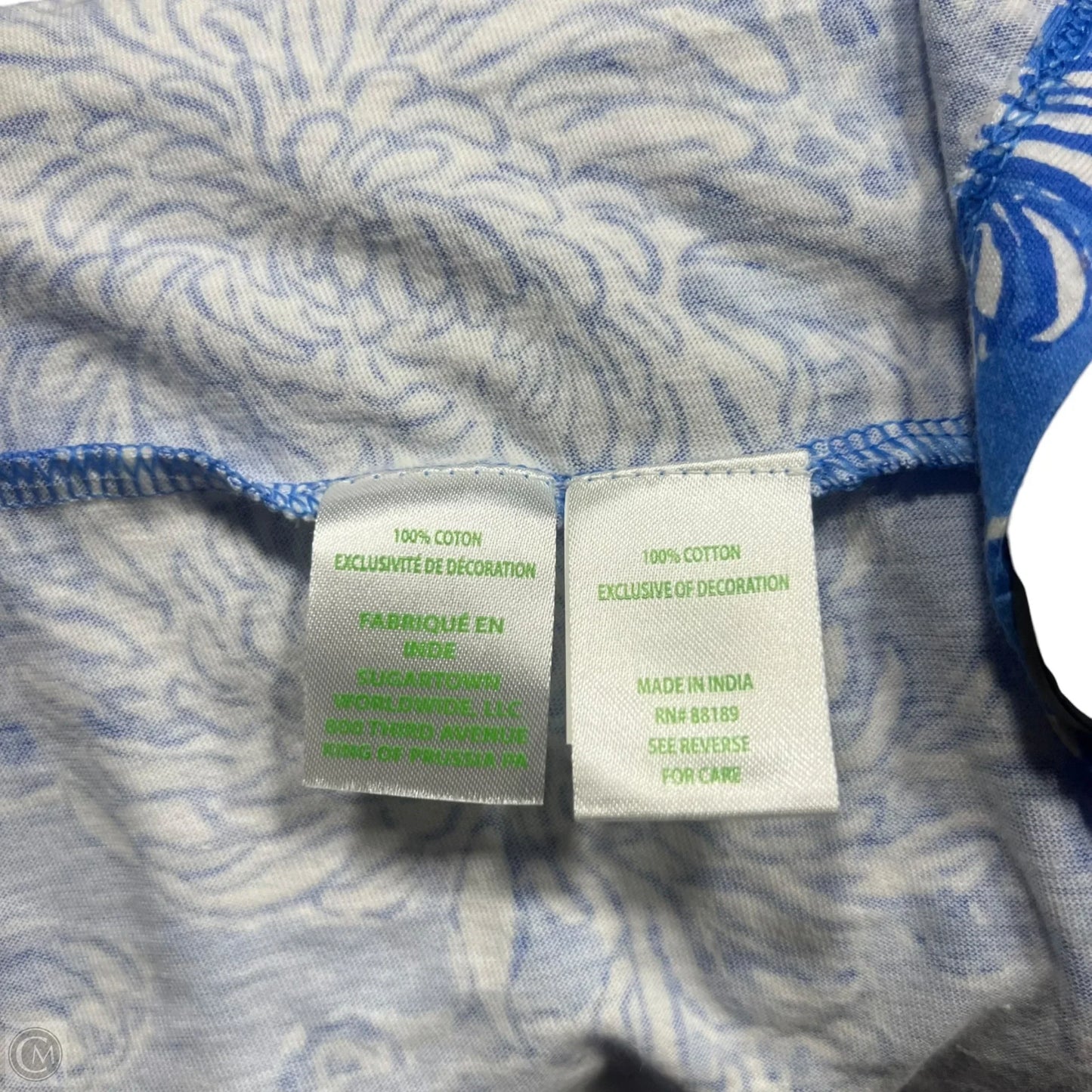 Dress Designer By Lilly Pulitzer In Blue & White, Size: Xs