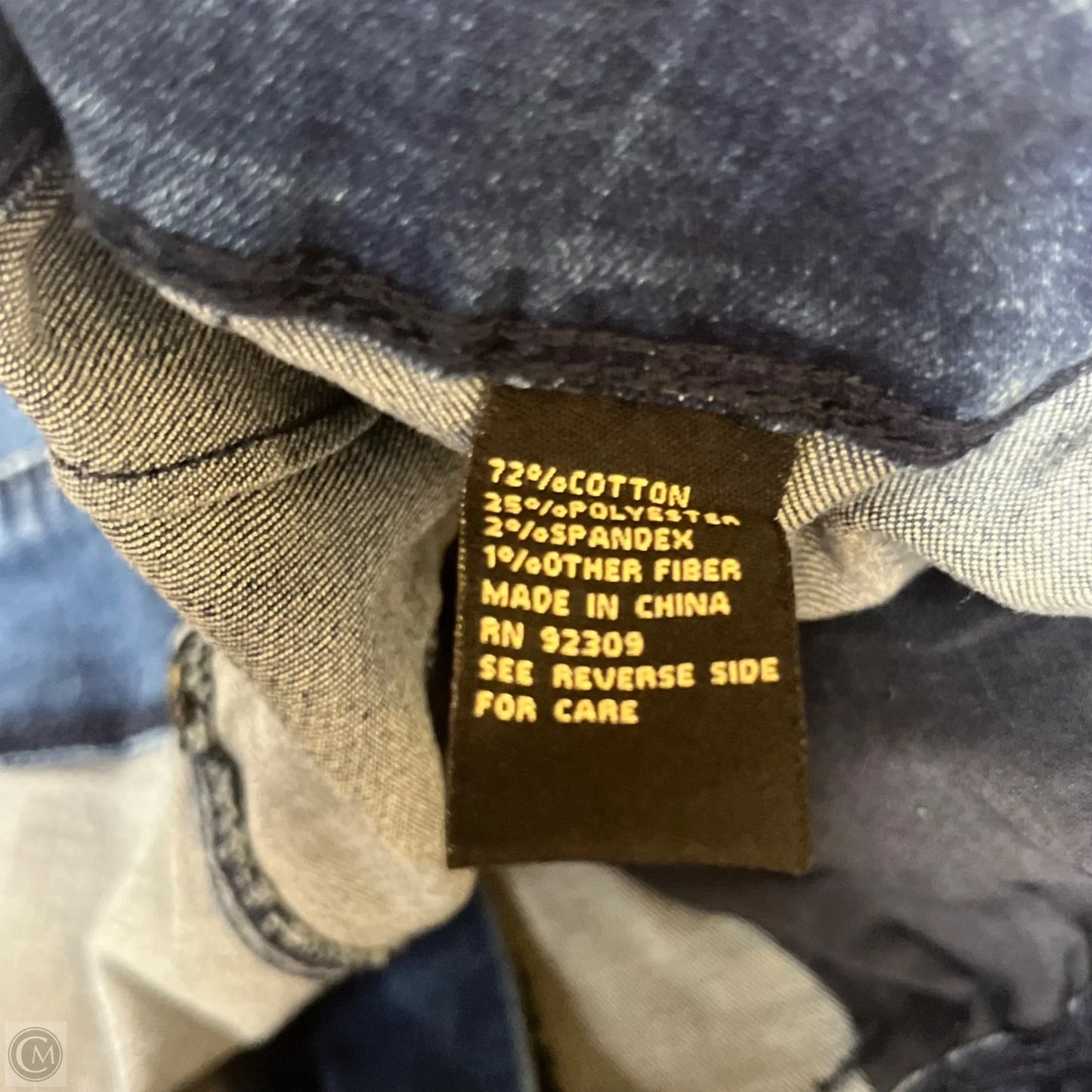 Jeans Boot Cut By Dg2 In Blue Denim, Size: 18