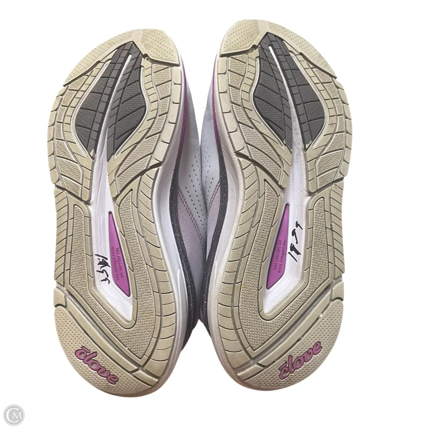 Shoes Athletic By Clove In Purple, Size: 10.5