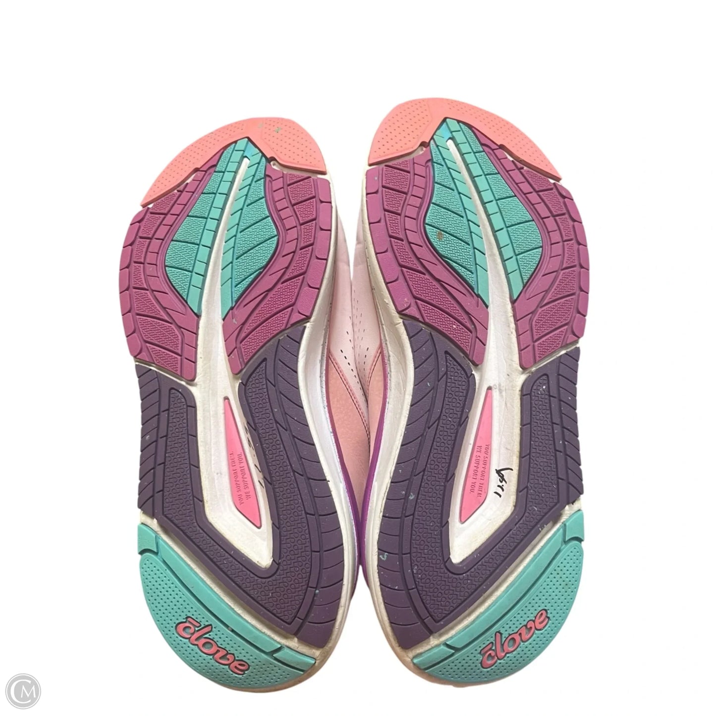 Shoes Athletic By Clove In Pink, Size: 10.5