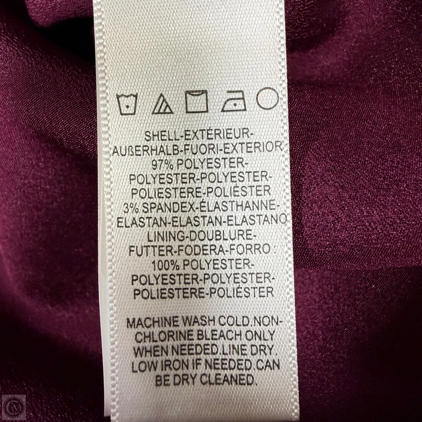 Dress Party Midi By Dress The Population In Purple, Size: Xs