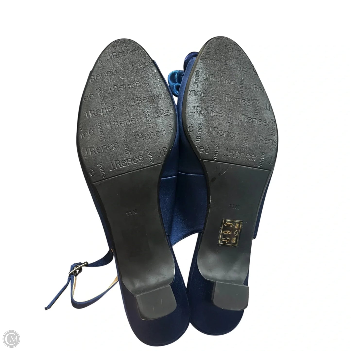 Shoes Heels Kitten By J Renee In Blue, Size: 11