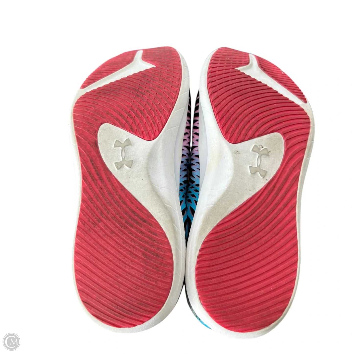 Shoes Athletic By Under Armour In Blue & Pink, Size: 7