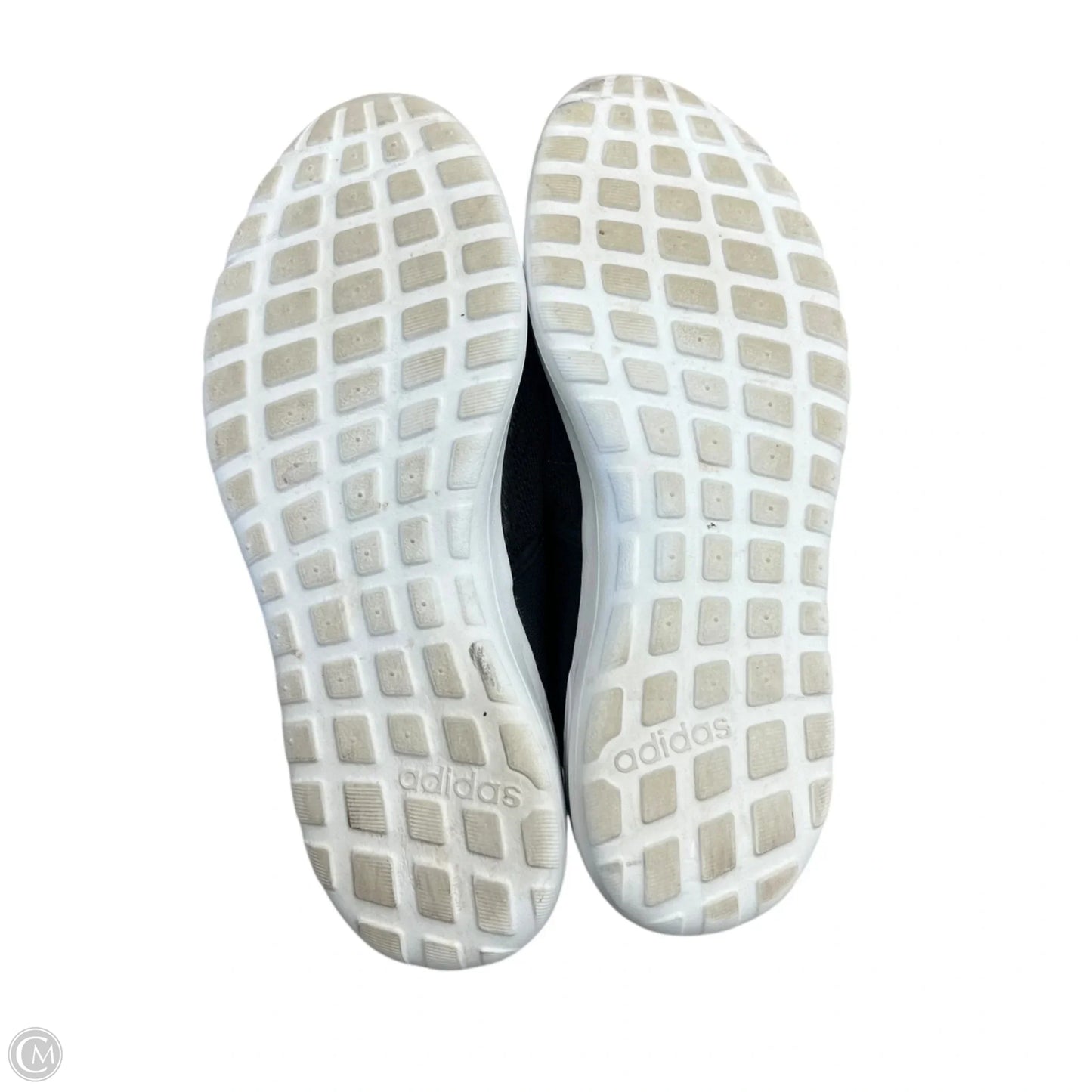 Shoes Flats By Adidas In Black & White, Size: 8