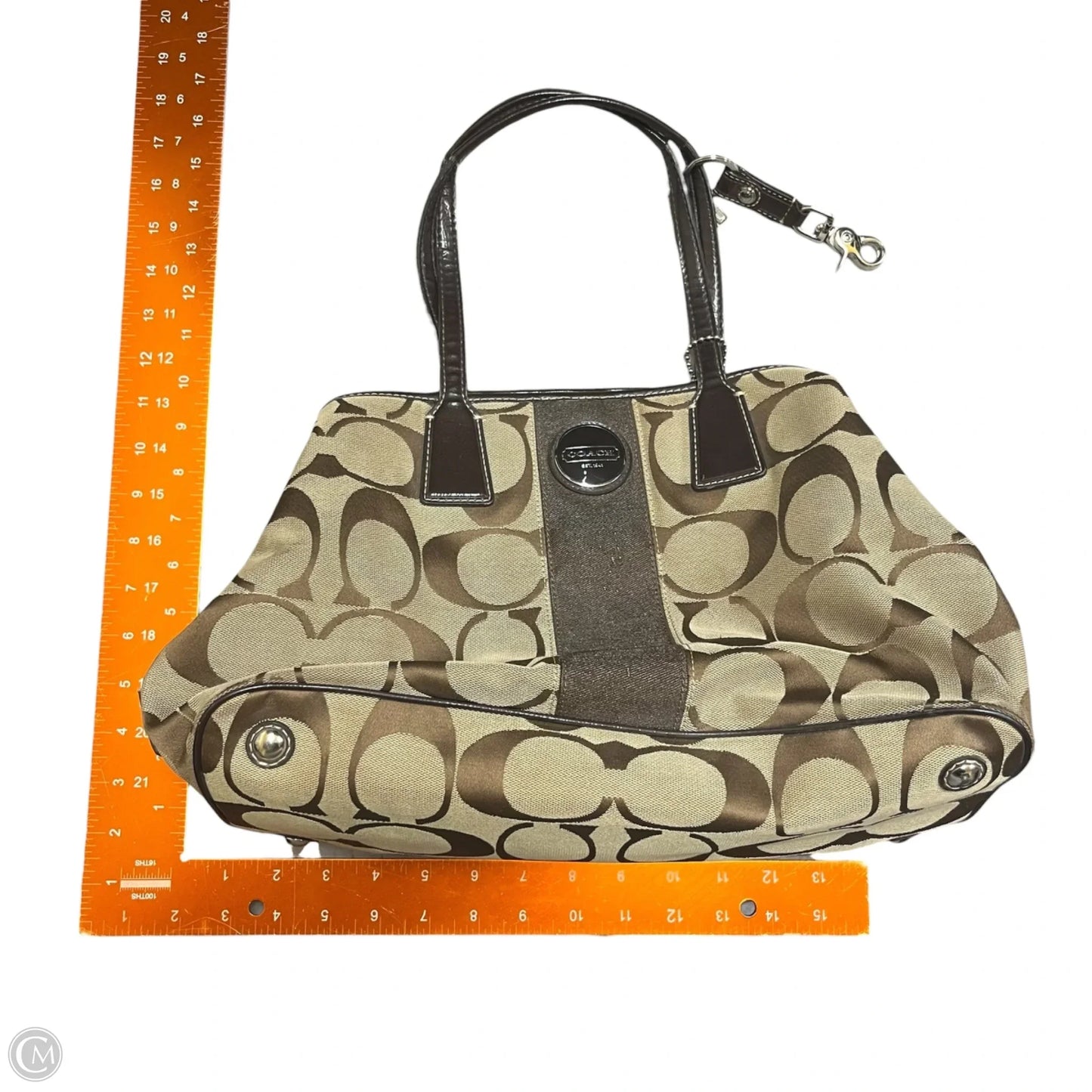 Handbag Designer By Coach, Size: Large
