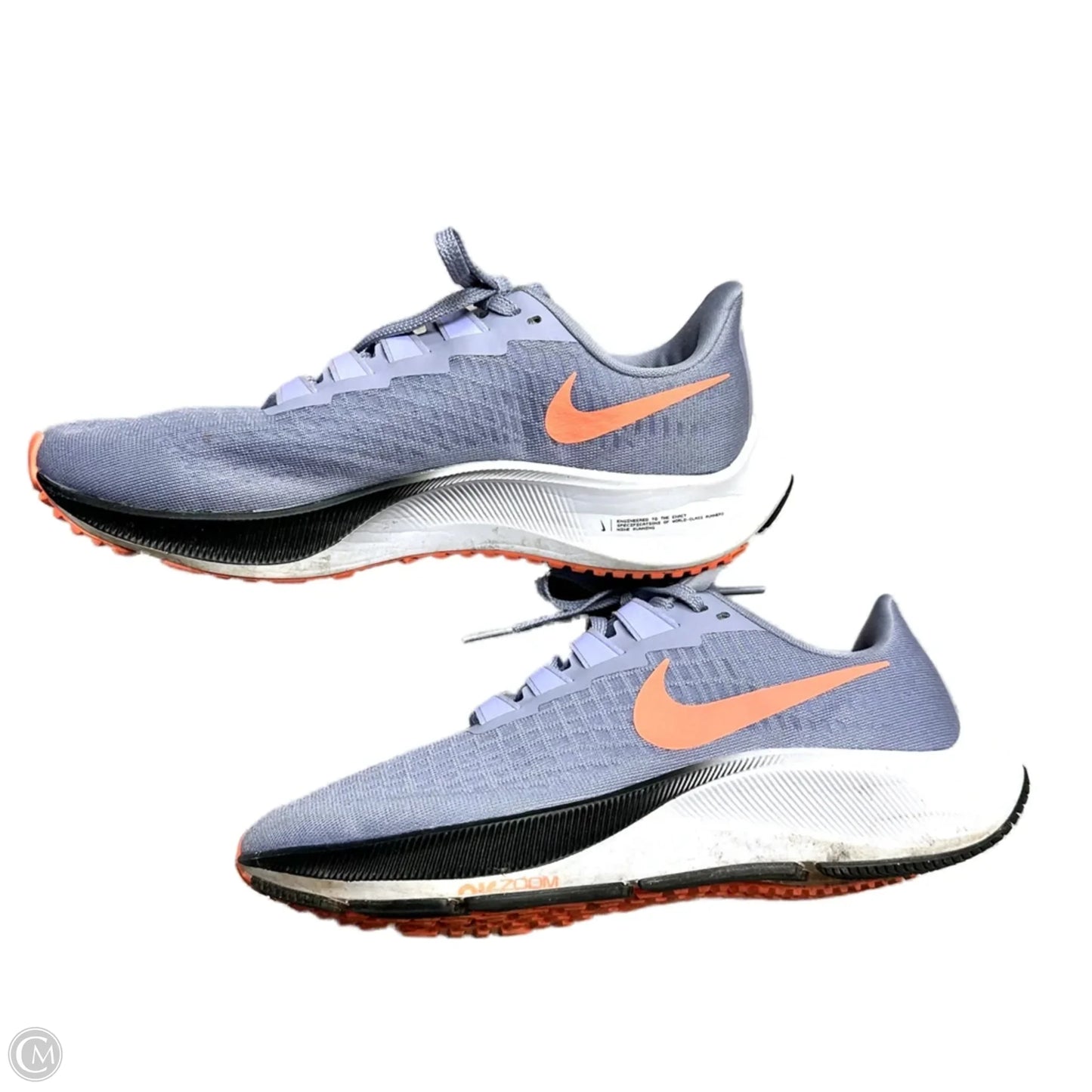 Shoes Athletic By Nike In Blue & Orange, Size: 8