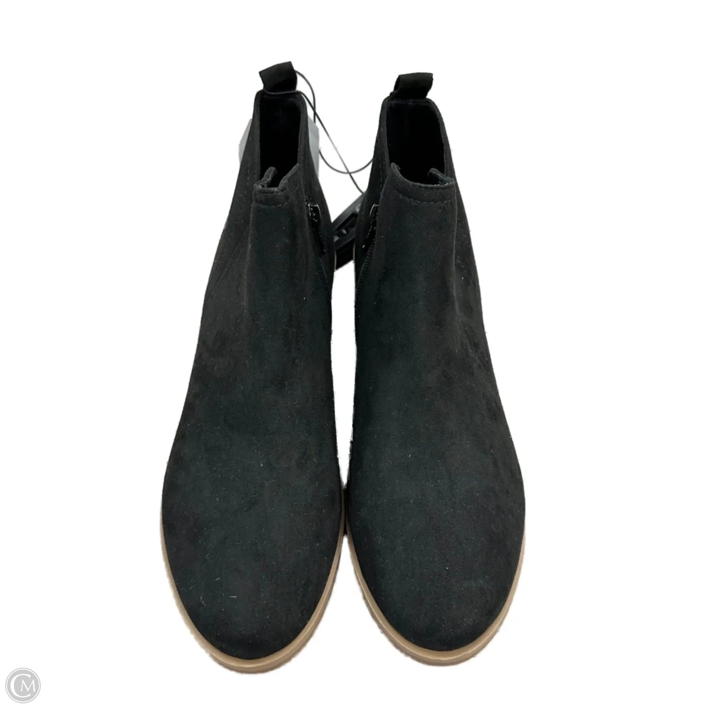 Boots Ankle Heels By Aldo In Black, Size: 10