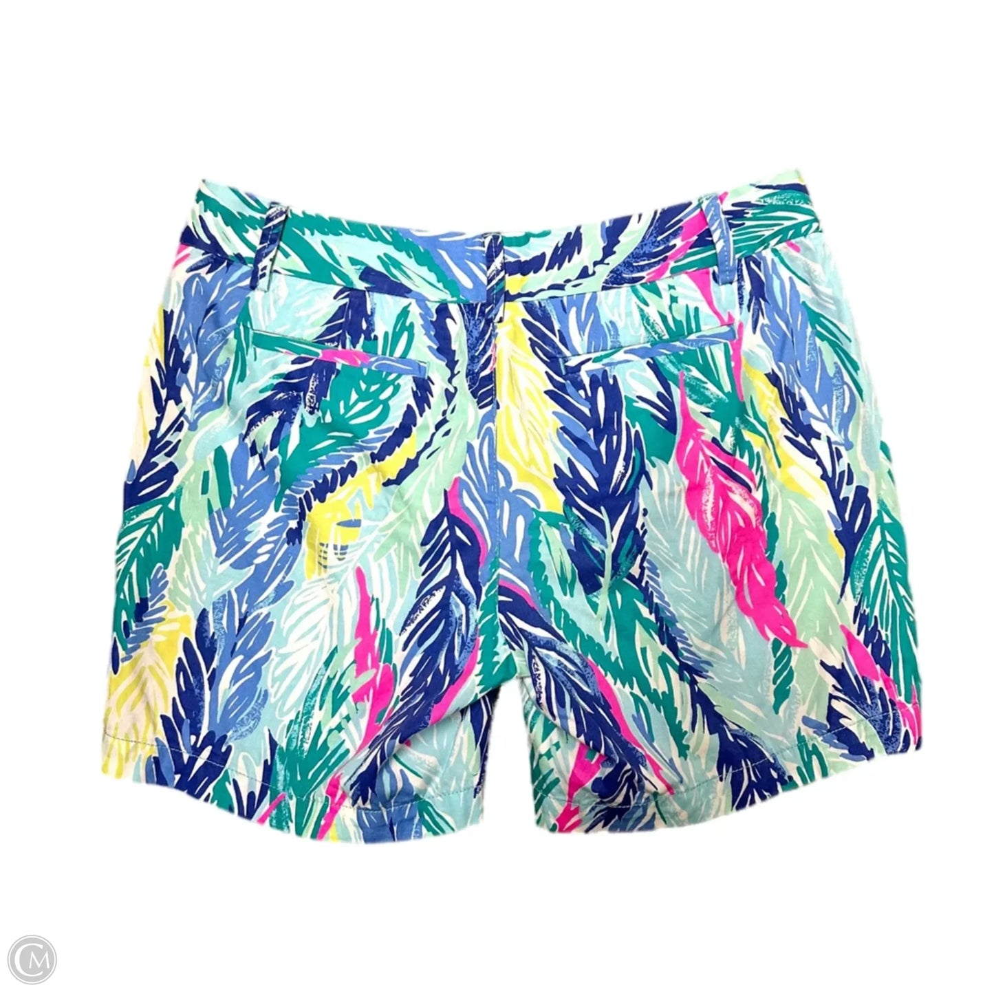 Shorts Designer By Lilly Pulitzer In Blue & Pink, Size: 6
