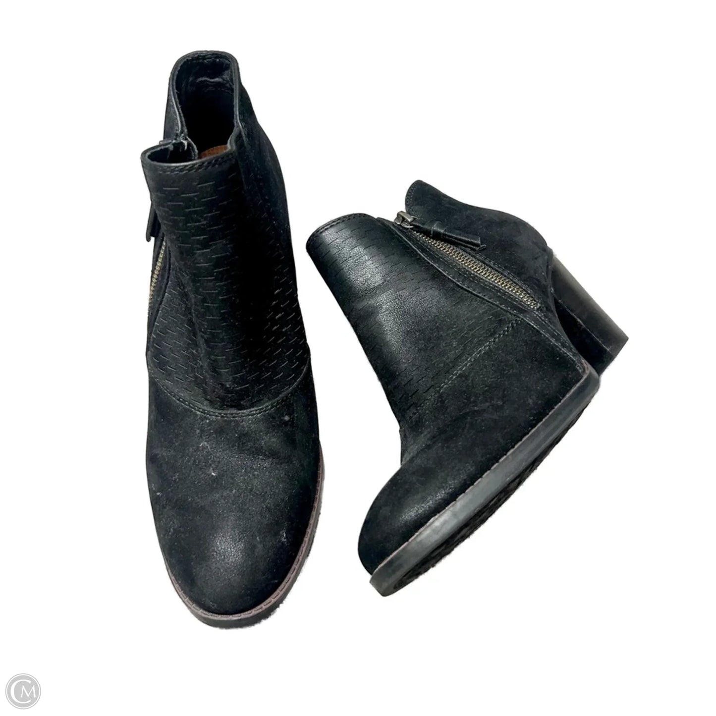 Boots Ankle Heels By Bare Traps In Black, Size: 9