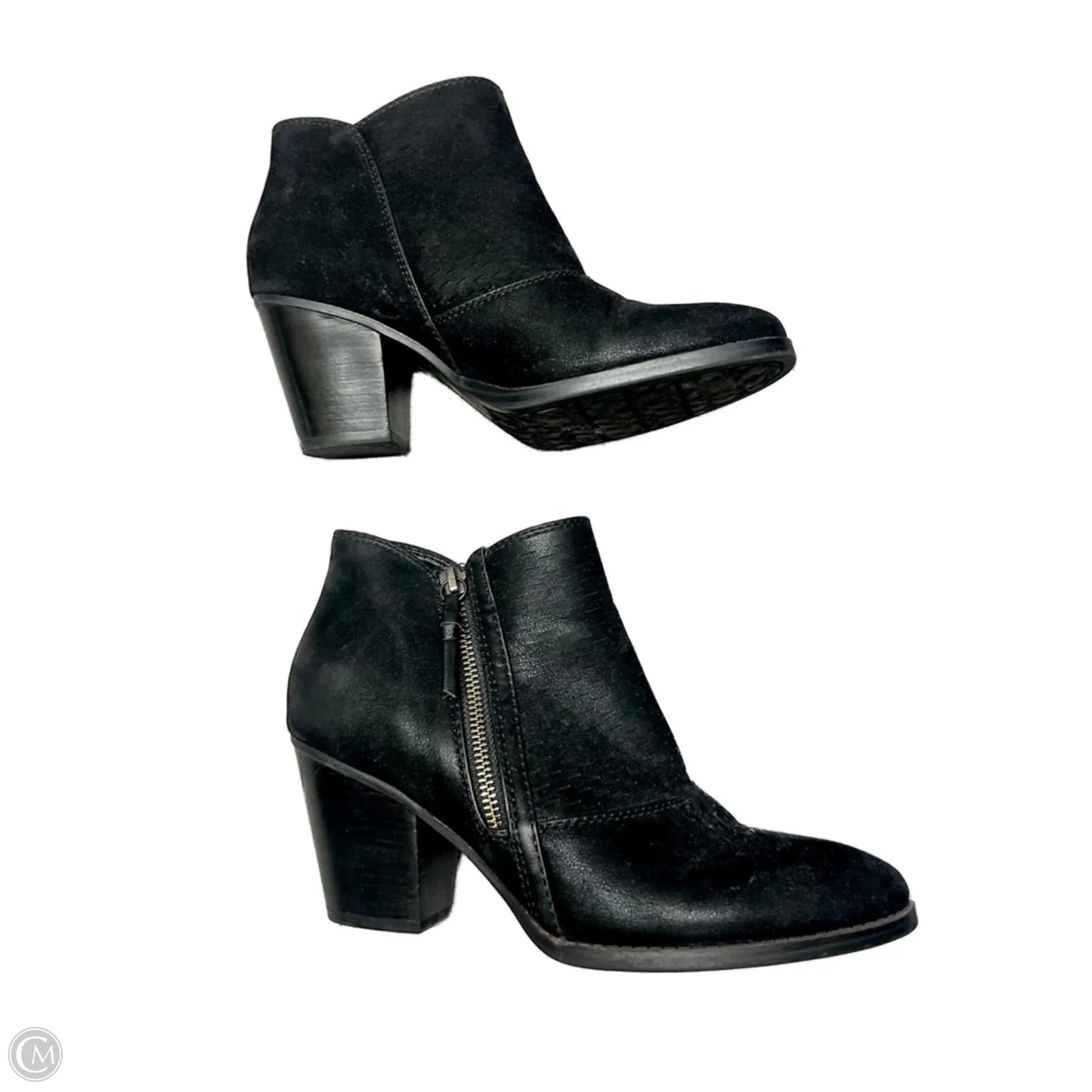 Boots Ankle Heels By Bare Traps In Black, Size: 9