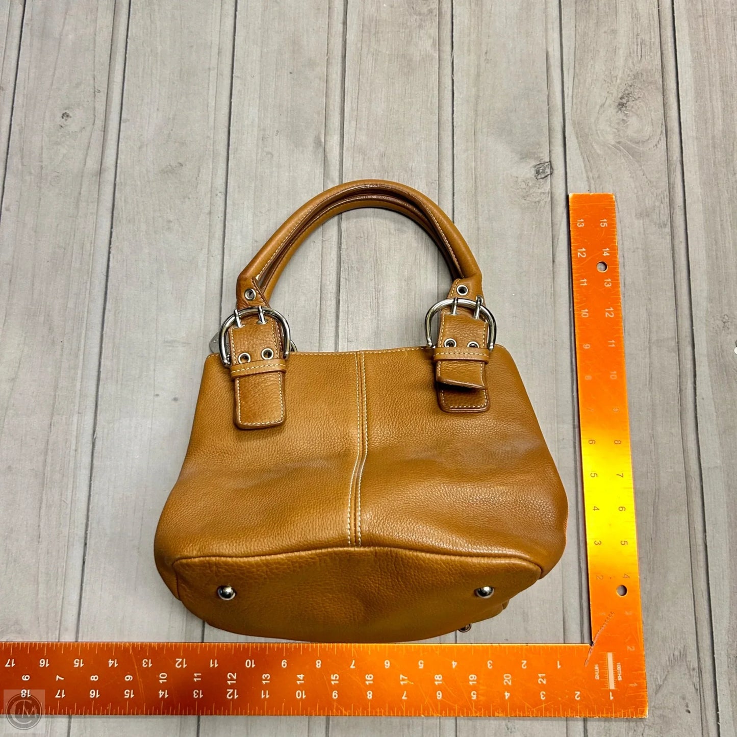 Handbag Leather By Tignanello Purses, Size: Medium