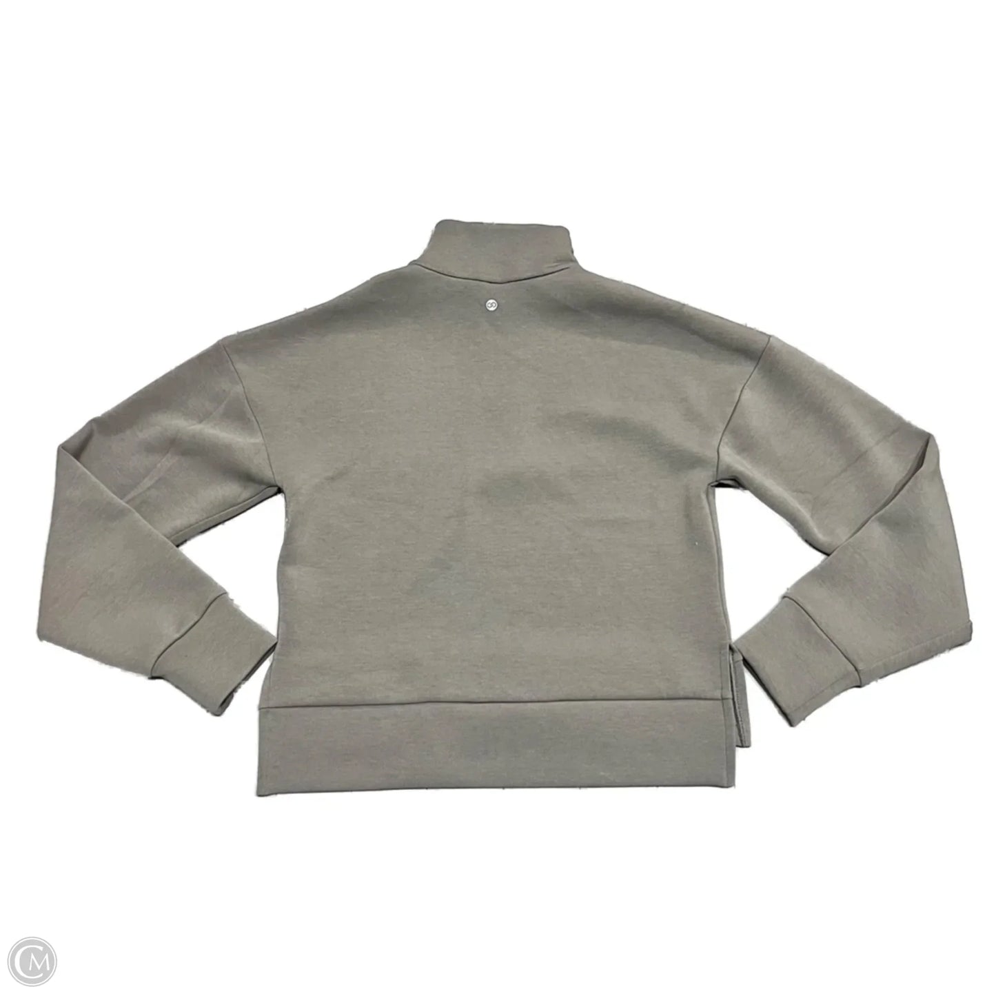 Athletic Top Long Sleeve Collar By Calia In Taupe, Size: Xs