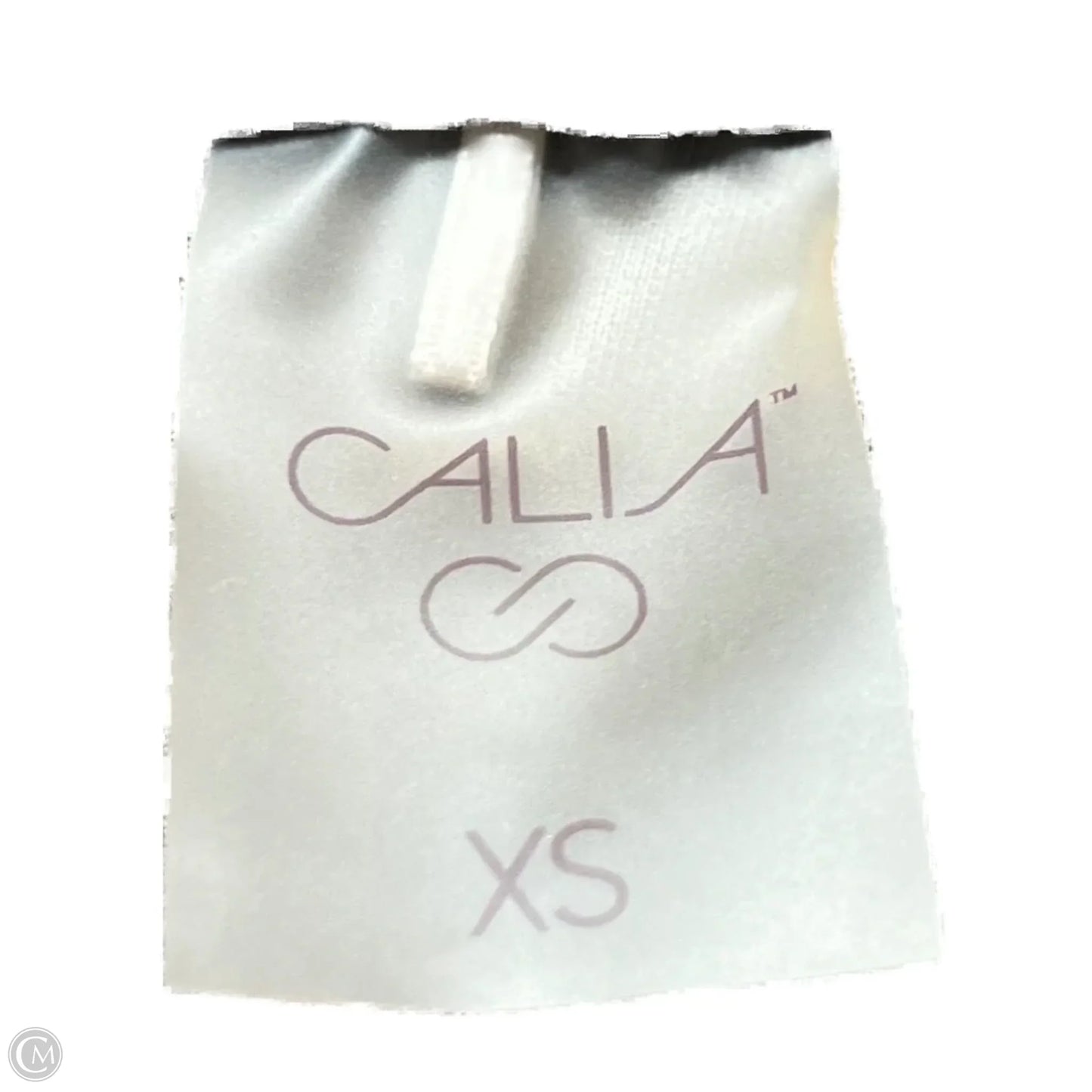 Athletic Top Long Sleeve Collar By Calia In Taupe, Size: Xs