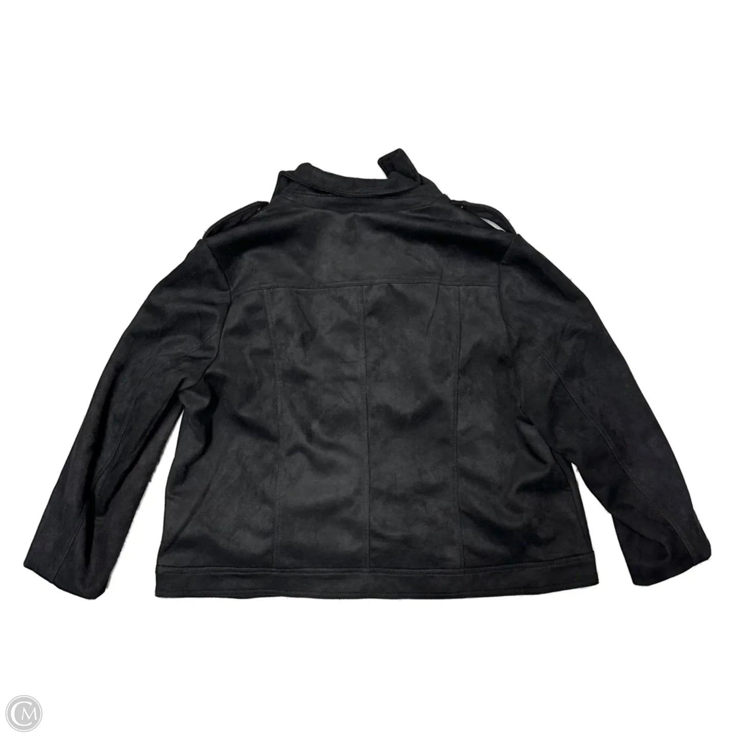 Jacket Moto By Philosophy In Black, Size: 2x