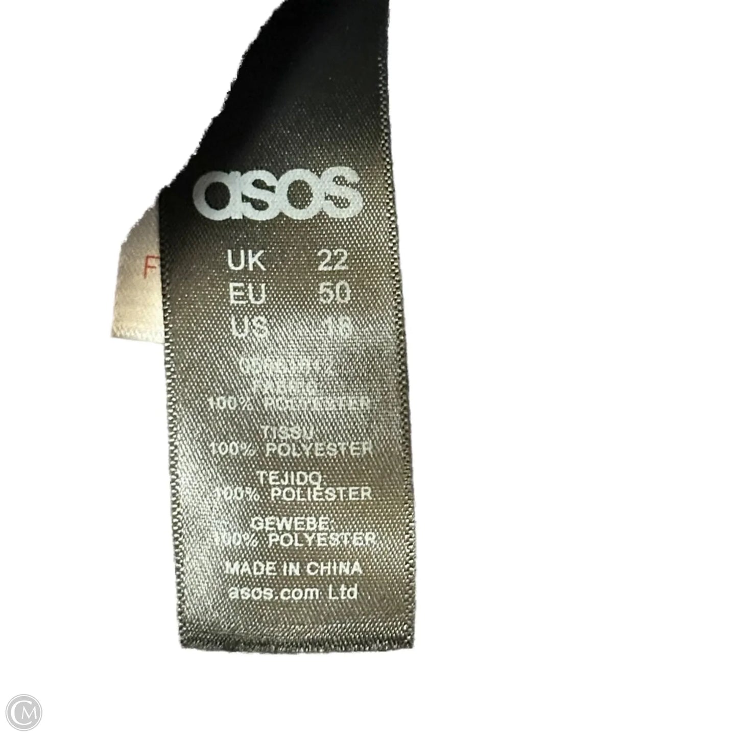 Coat Other By Asos In Grey, Size: 1x