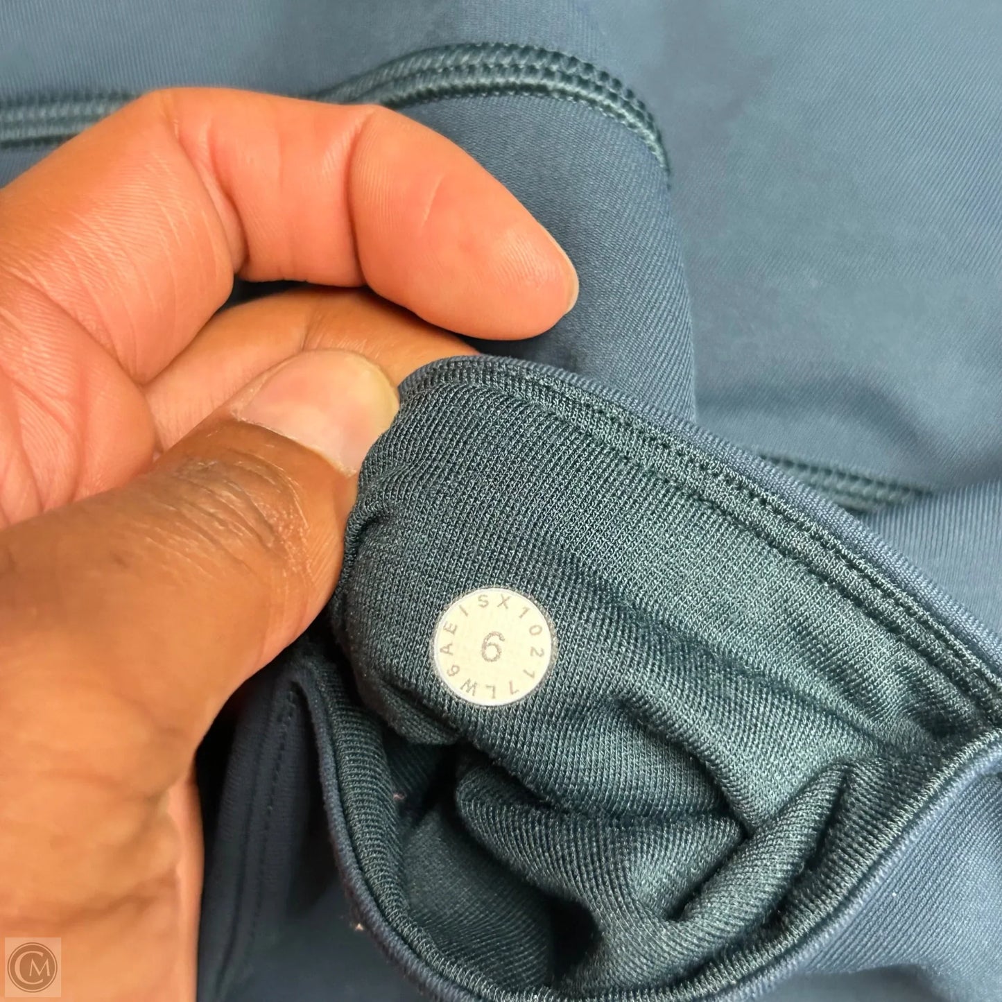 Athletic Leggings Capris By Lululemon In Teal, Size: 6