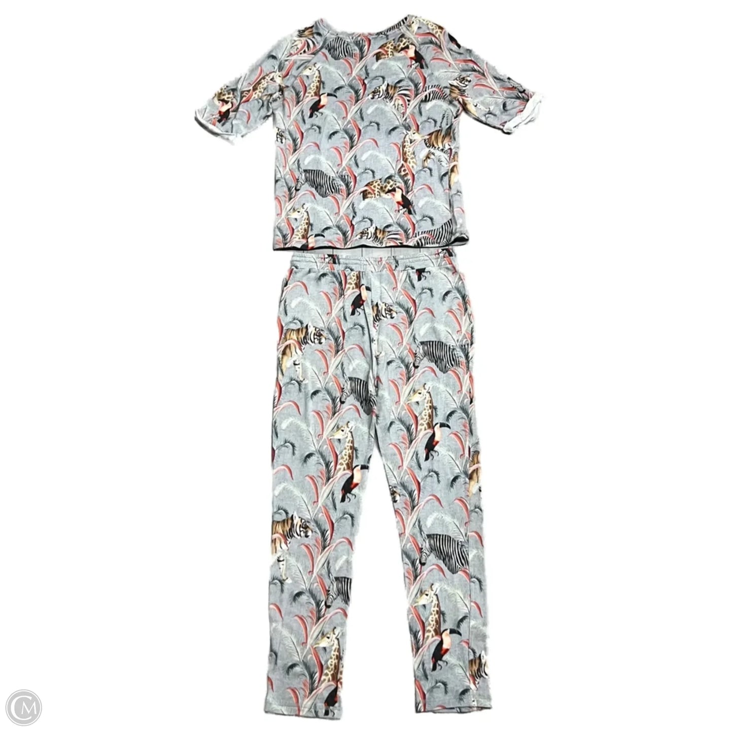 Pants Set 2pc By Paul and Joe In Grey & Orange, Size: M