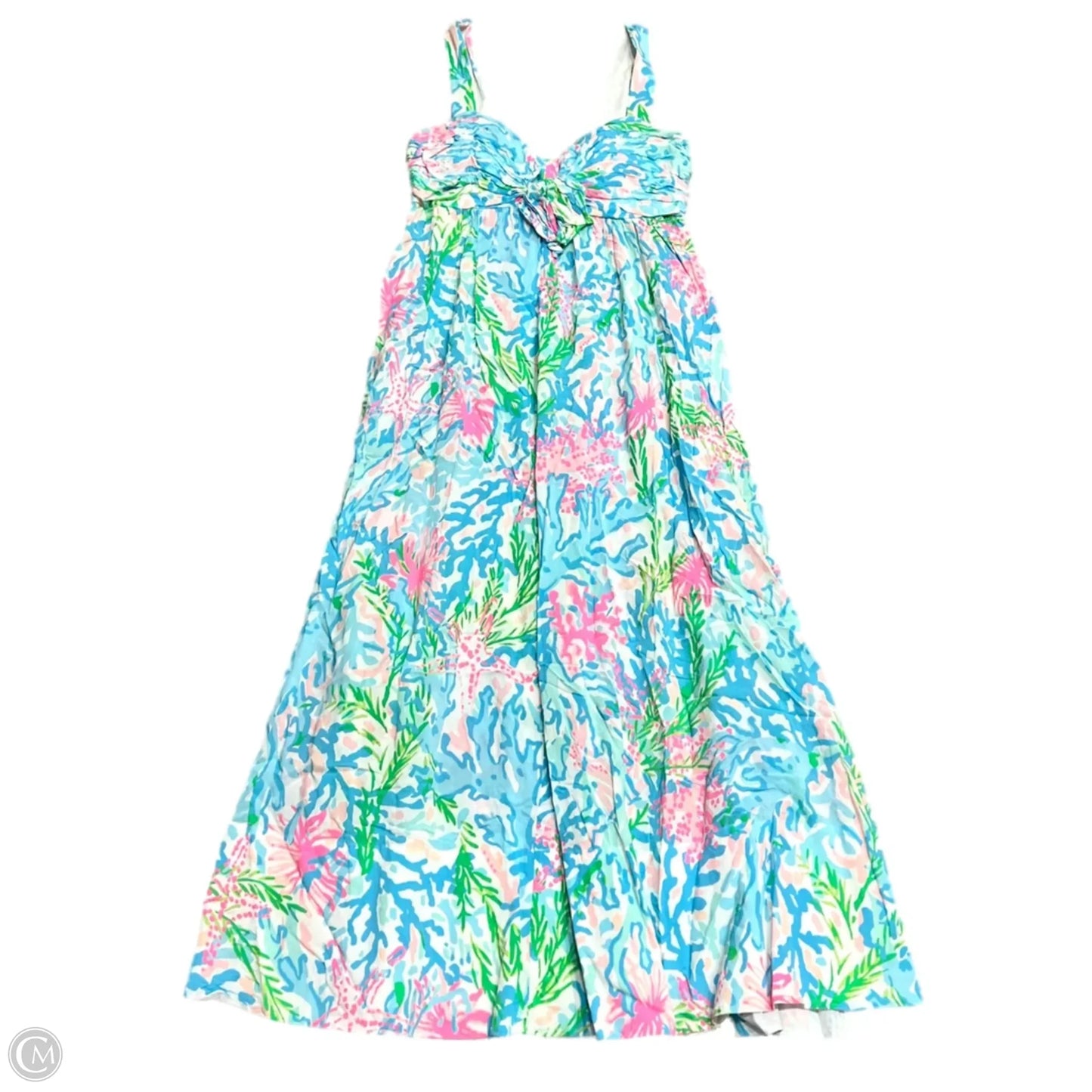 Dress Designer By Lilly Pulitzer In Blue & Pink, Size: 0