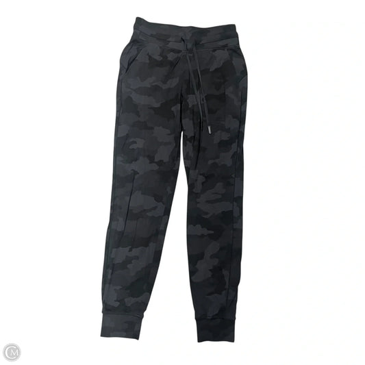 Athletic Pants By Lululemon In Camouflage Print, Size: 4