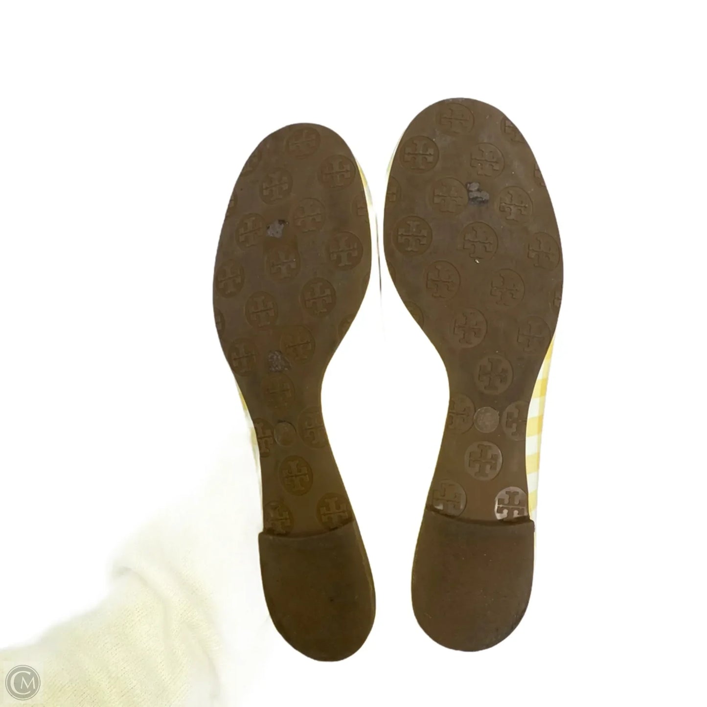 Shoes Designer By Tory Burch In Yellow, Size: 10