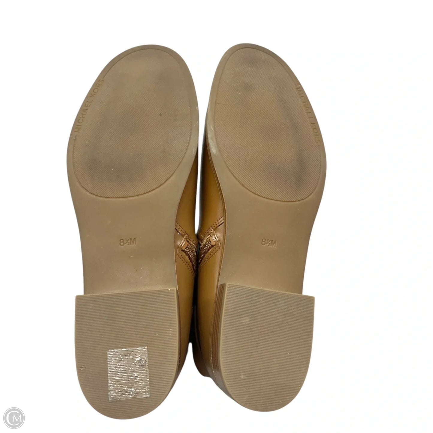 Boots Ankle Heels By Michael By Michael Kors In Brown, Size: 8.5