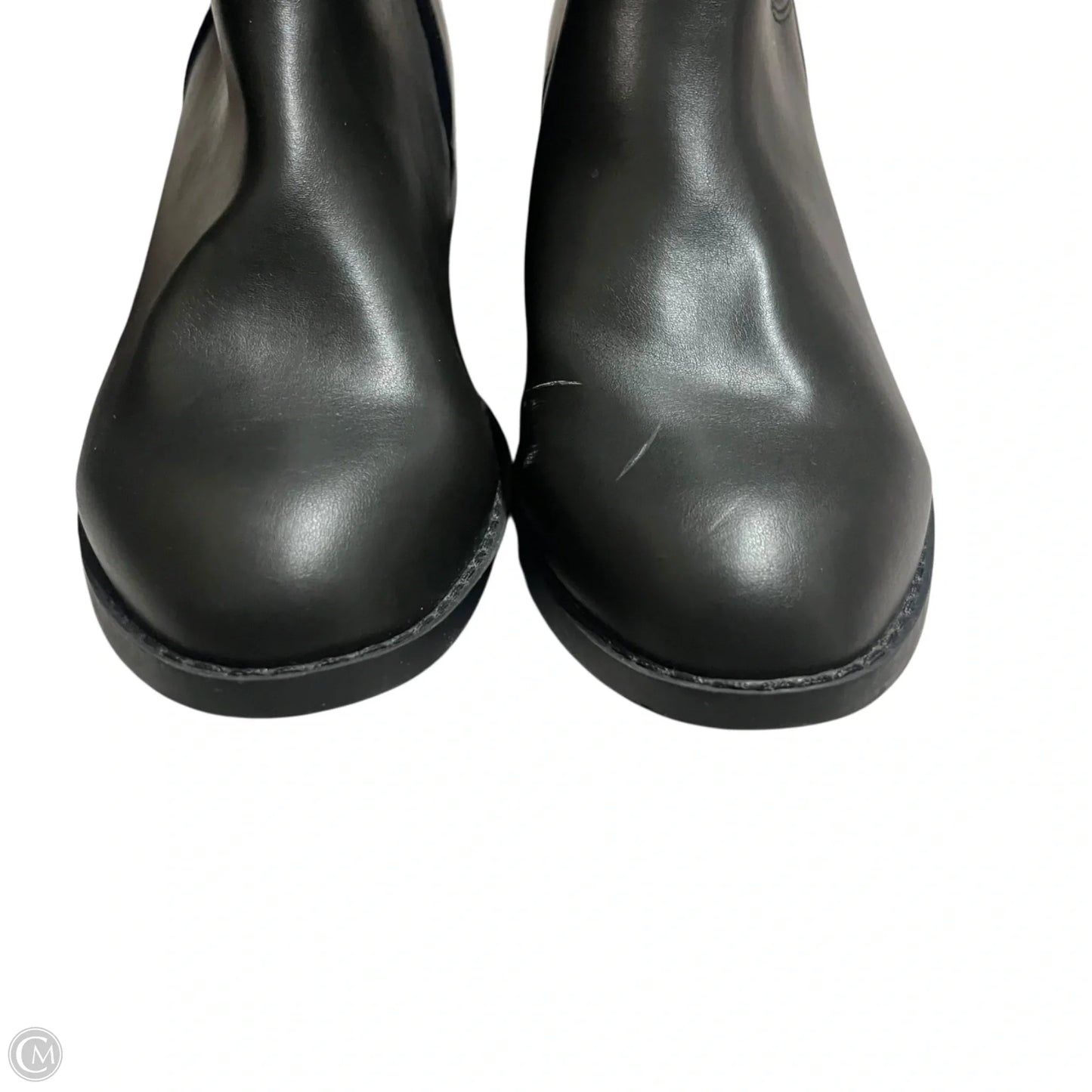 Boots Knee Heels By Liz Claiborne In Black, Size: 6