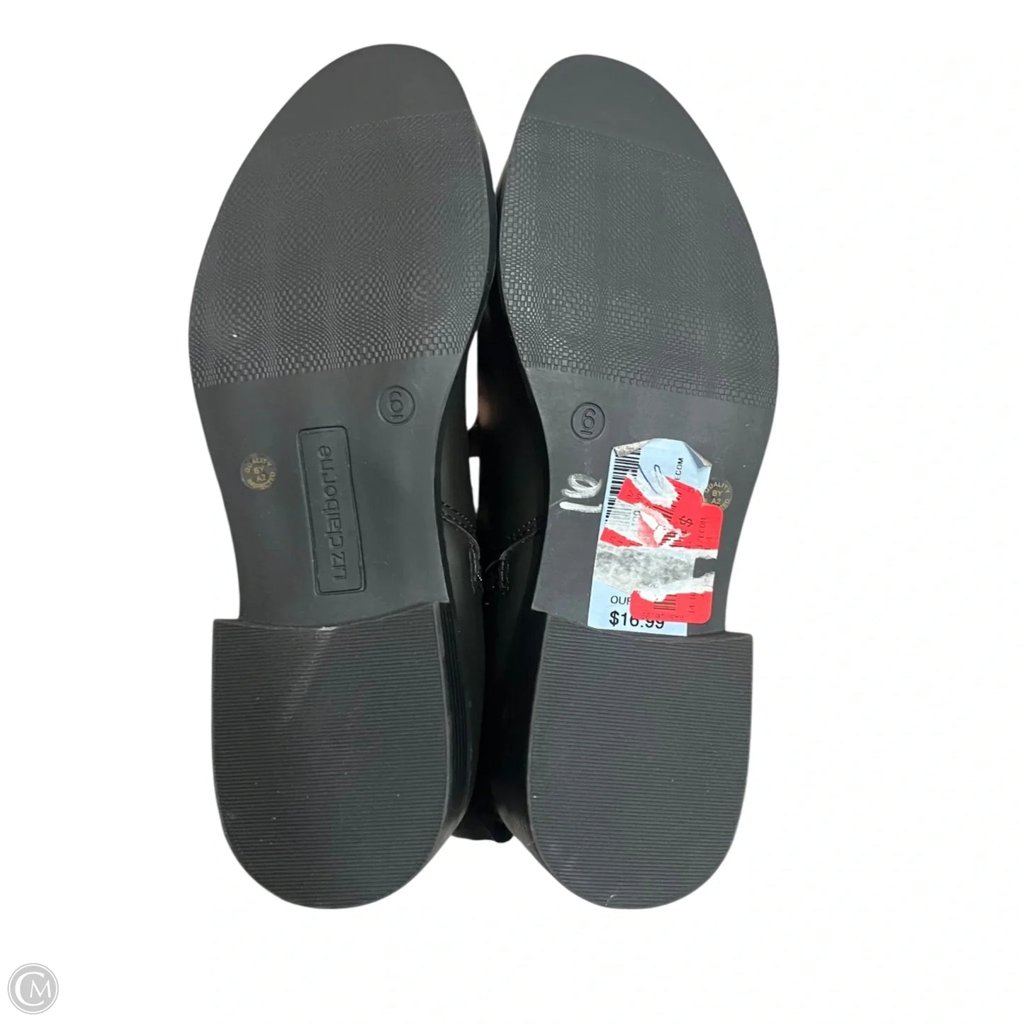 Boots Knee Heels By Liz Claiborne In Black, Size: 6