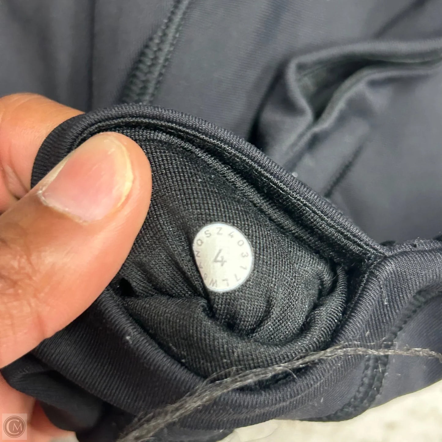 Athletic Leggings By Lululemon In Black, Size: 4