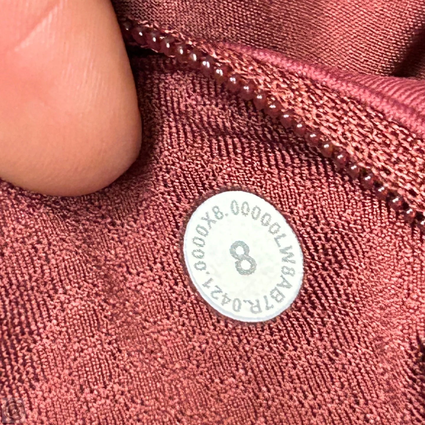 Athletic Skort By Lululemon In Red, Size: 6