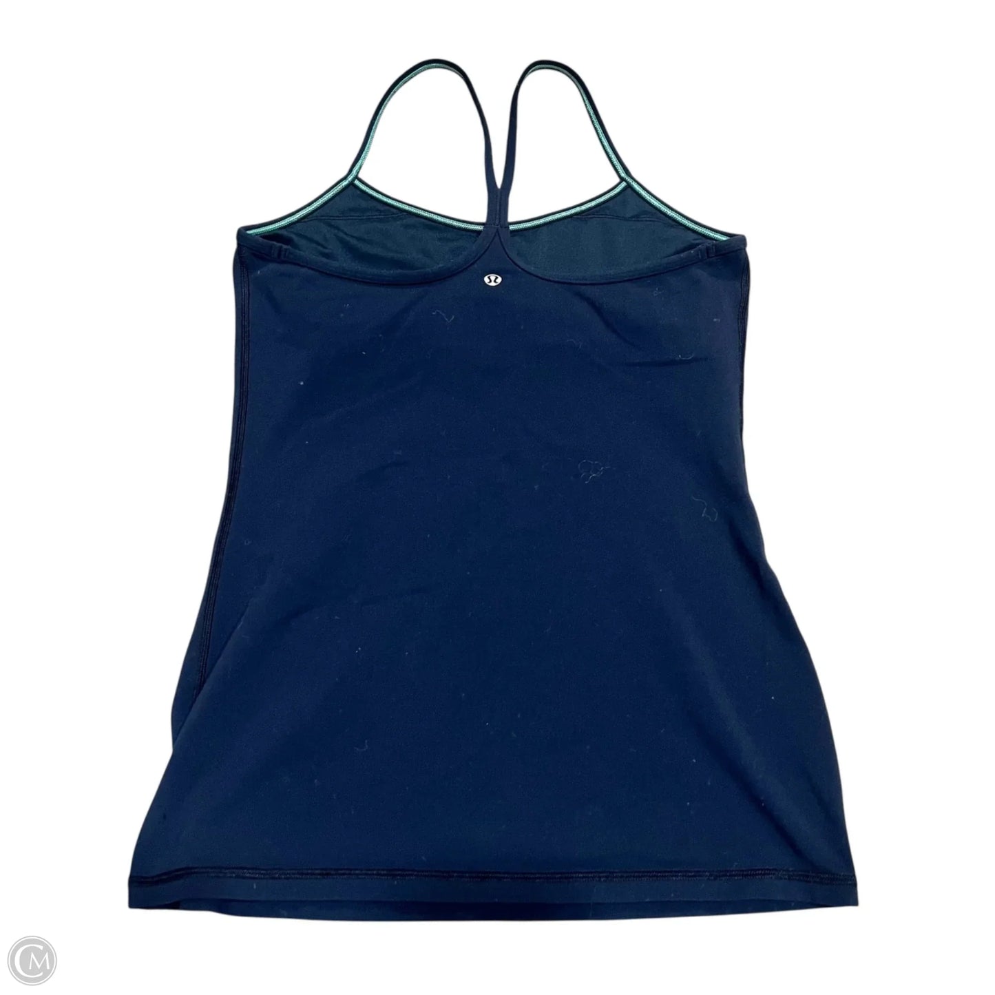 Athletic Tank Top By Lululemon In Navy, Size: 8