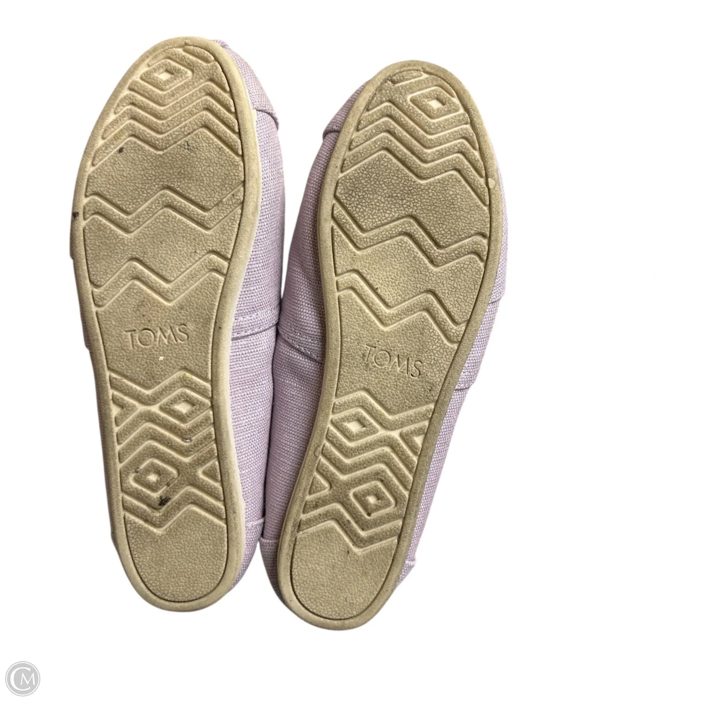 Shoes Flats By Toms In Purple, Size: 8.5