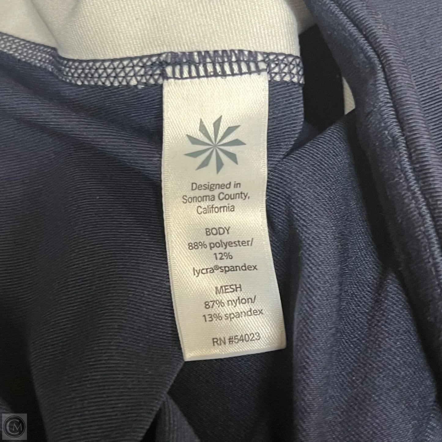Athletic Leggings By Athleta In Navy, Size: Xs