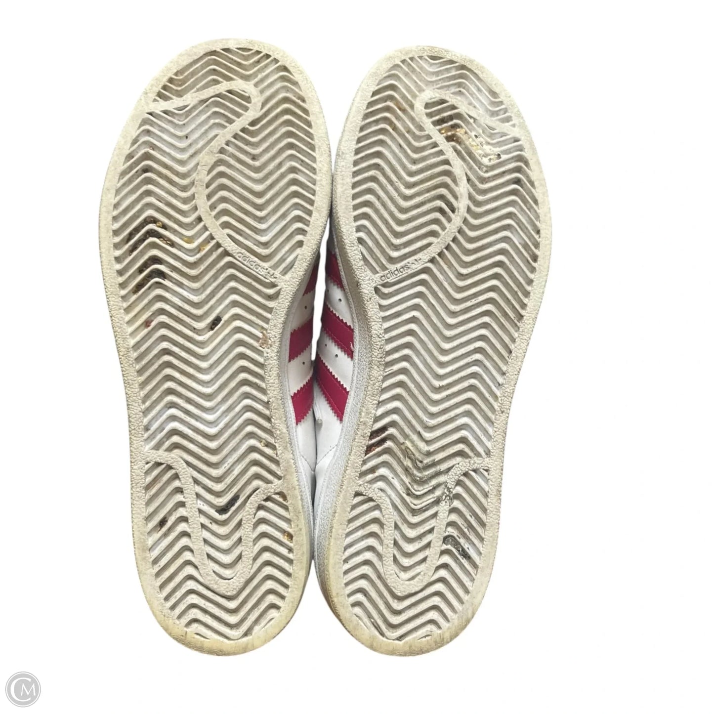 Shoes Sneakers By Adidas In Pink & White, Size: 6