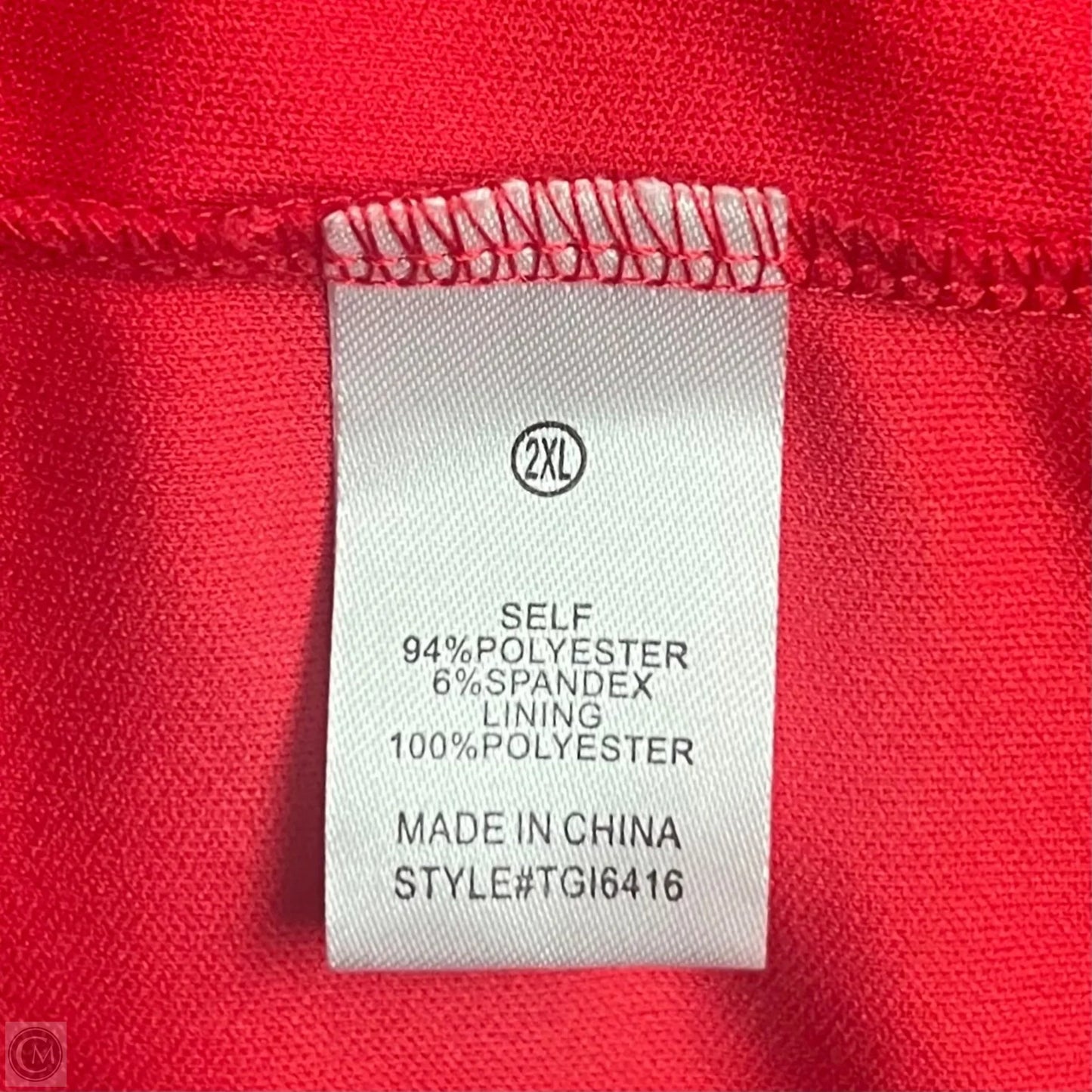 Skirt Set 2pc By Fashion Nova In Red, Size: 2x