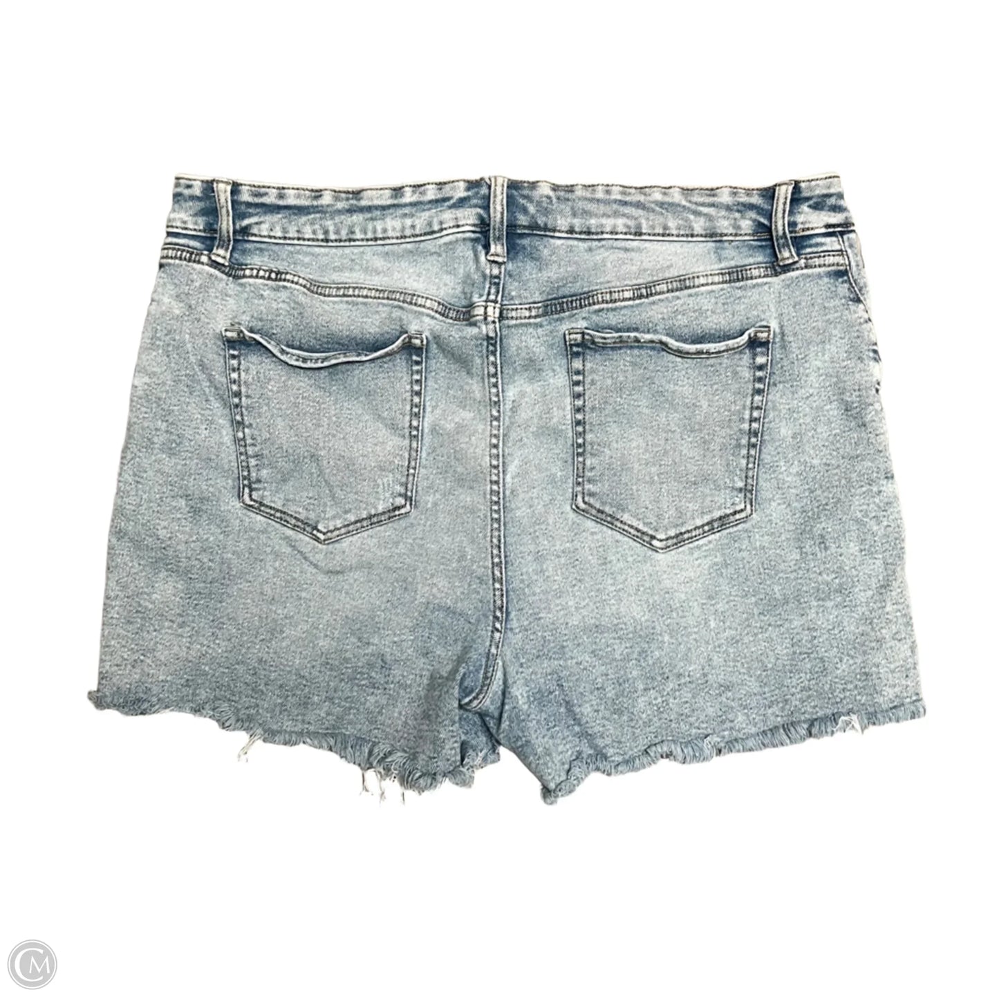 Shorts By Ava & Viv In Blue, Size: 2x