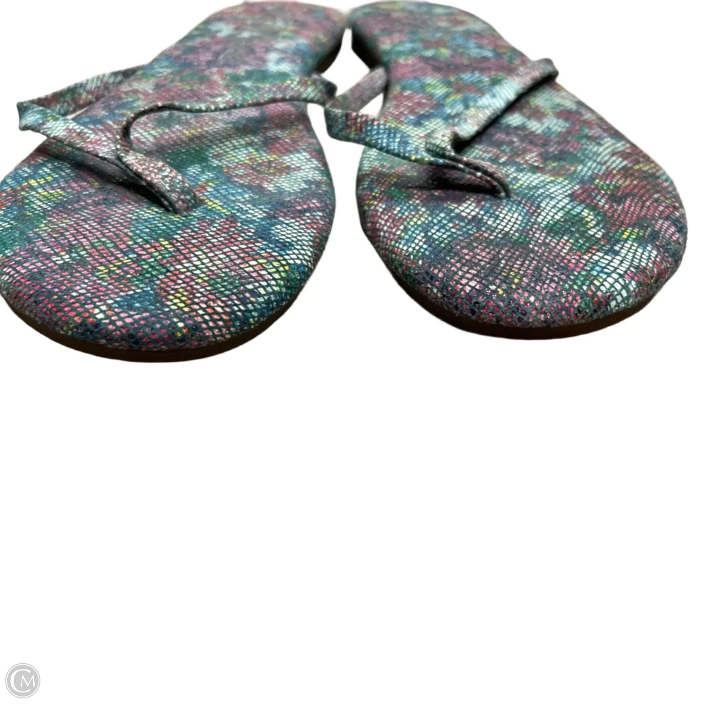Sandals Flats By YS Samra In Multi-colored, Size: 8
